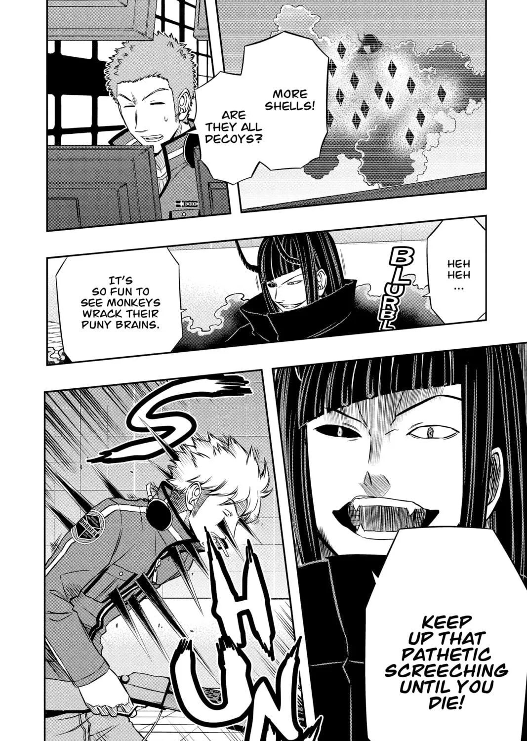 Read World Trigger chapter 70 image 18 on Lezhin