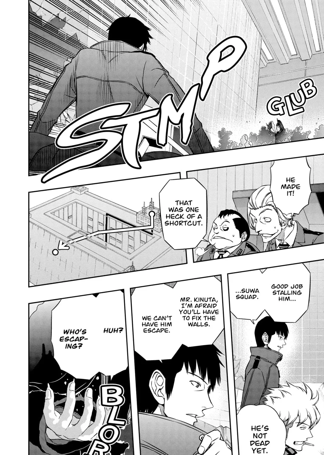 Read World Trigger chapter 70 image 32 on Lezhin