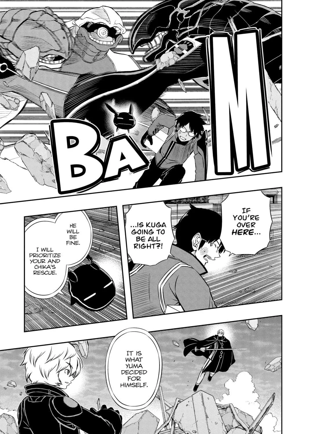 Read World Trigger chapter 70 image 8 on Lezhin