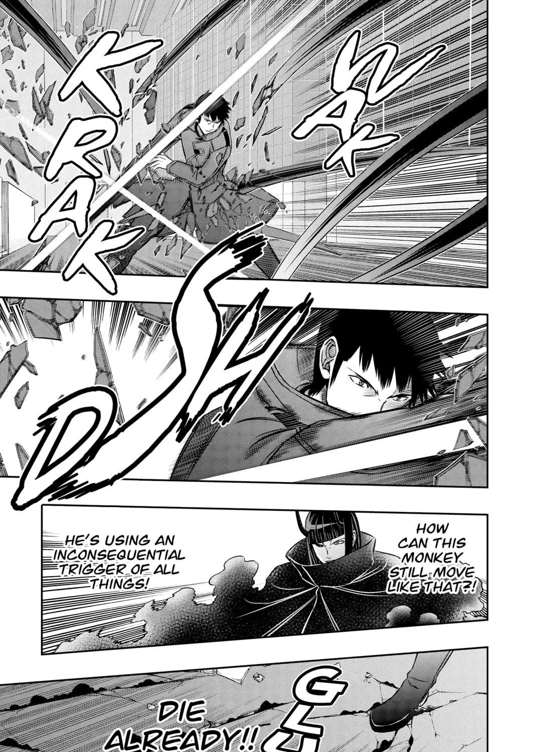 Read World Trigger chapter 71 image 10 on Lezhin
