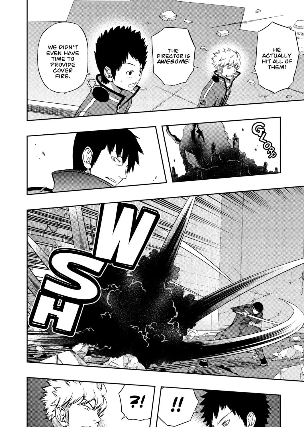 Read World Trigger chapter 71 image 16 on Lezhin