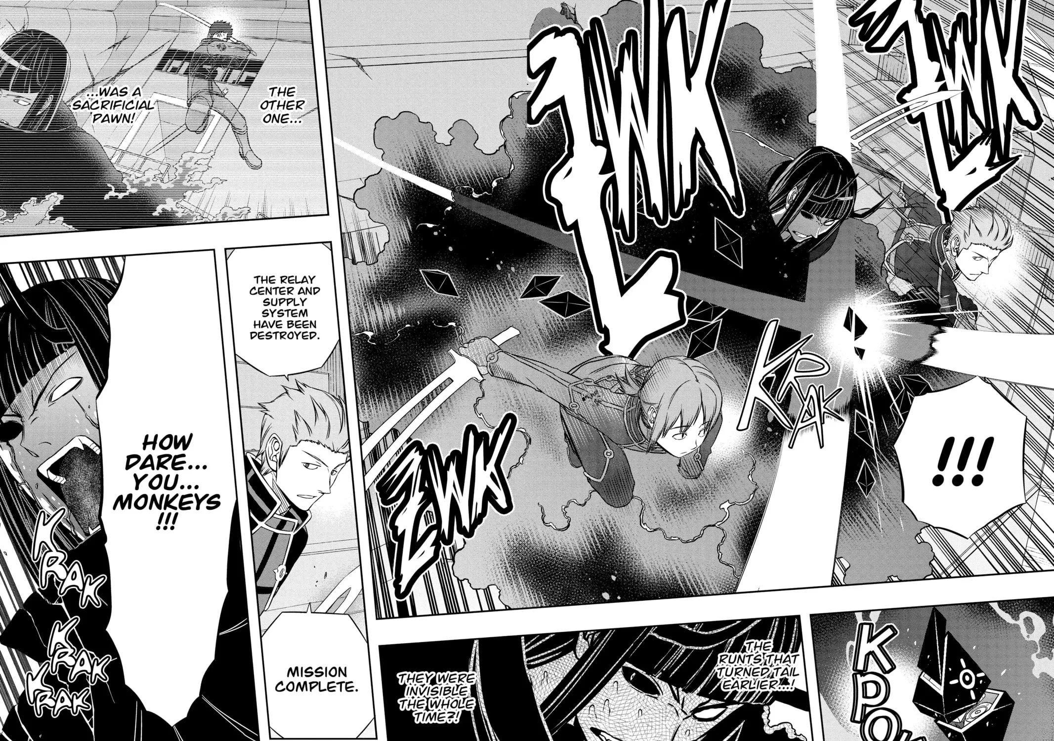 Read World Trigger chapter 71 image 32 on Lezhin