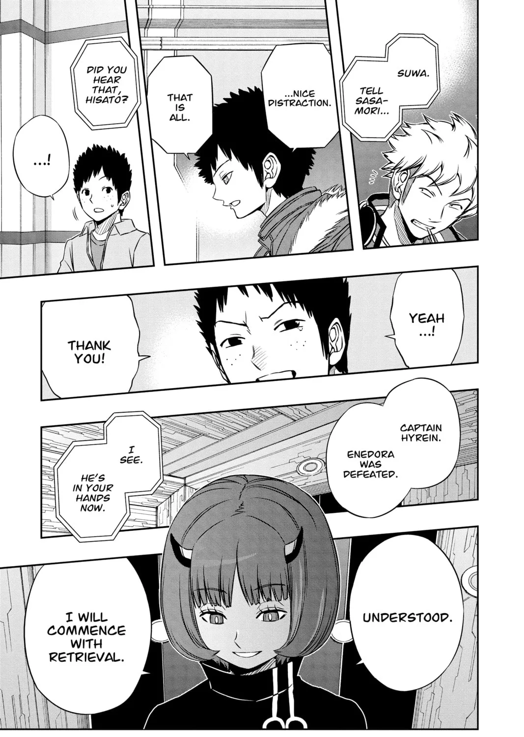 Read World Trigger chapter 71 image 36 on Lezhin