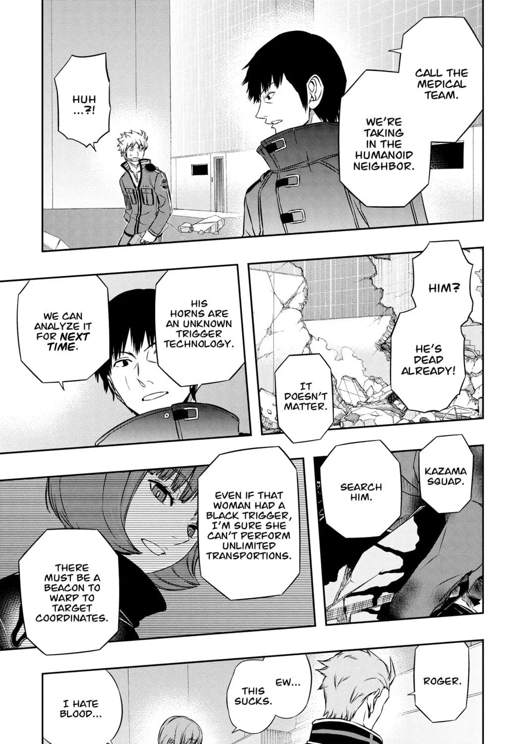 Read World Trigger chapter 72 image 16 on Lezhin