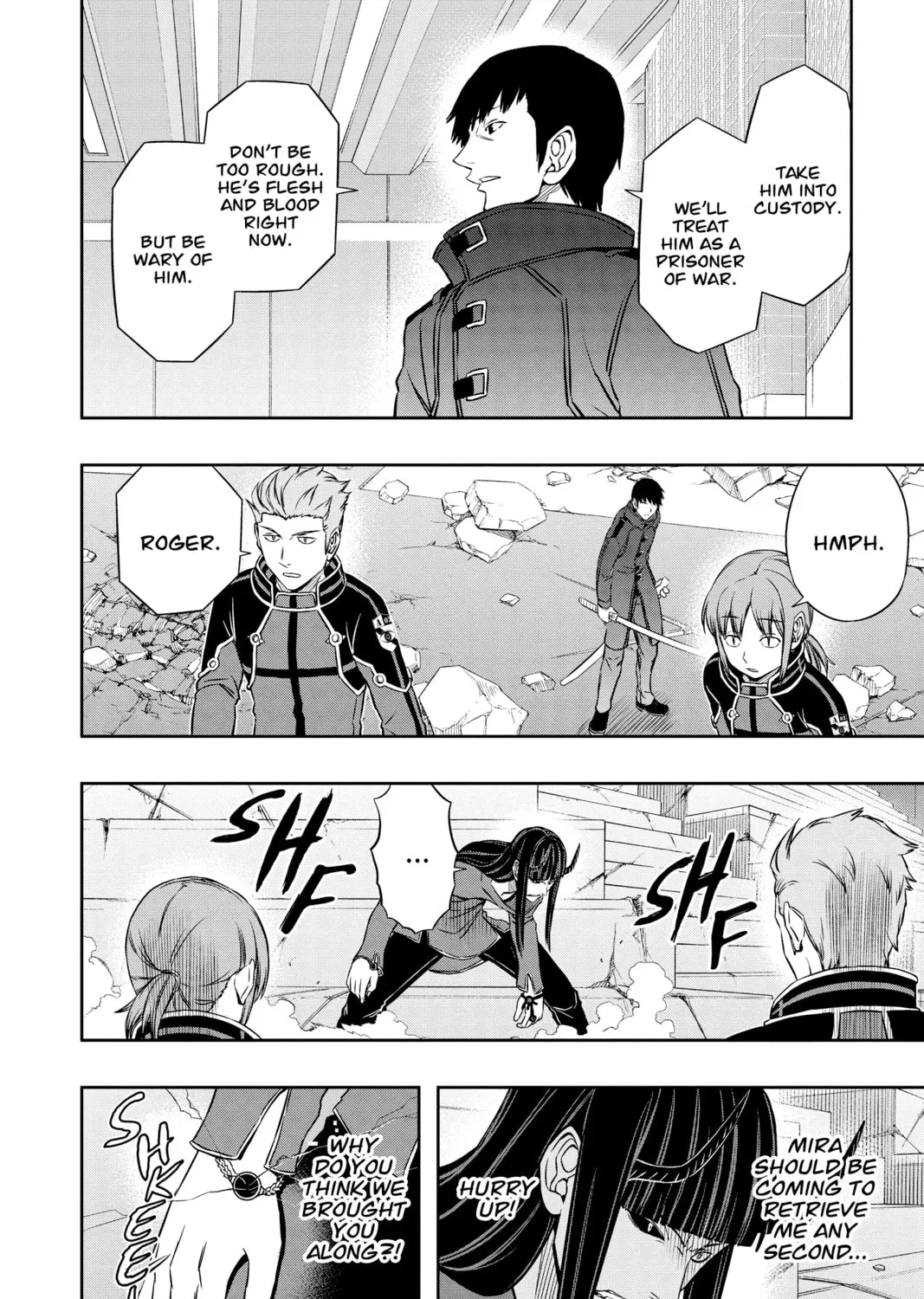 Read World Trigger chapter 72 image 2 on Lezhin