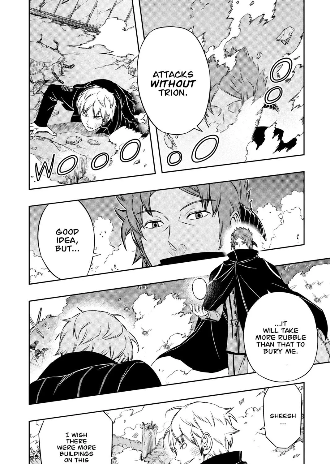 Read World Trigger chapter 72 image 34 on Lezhin