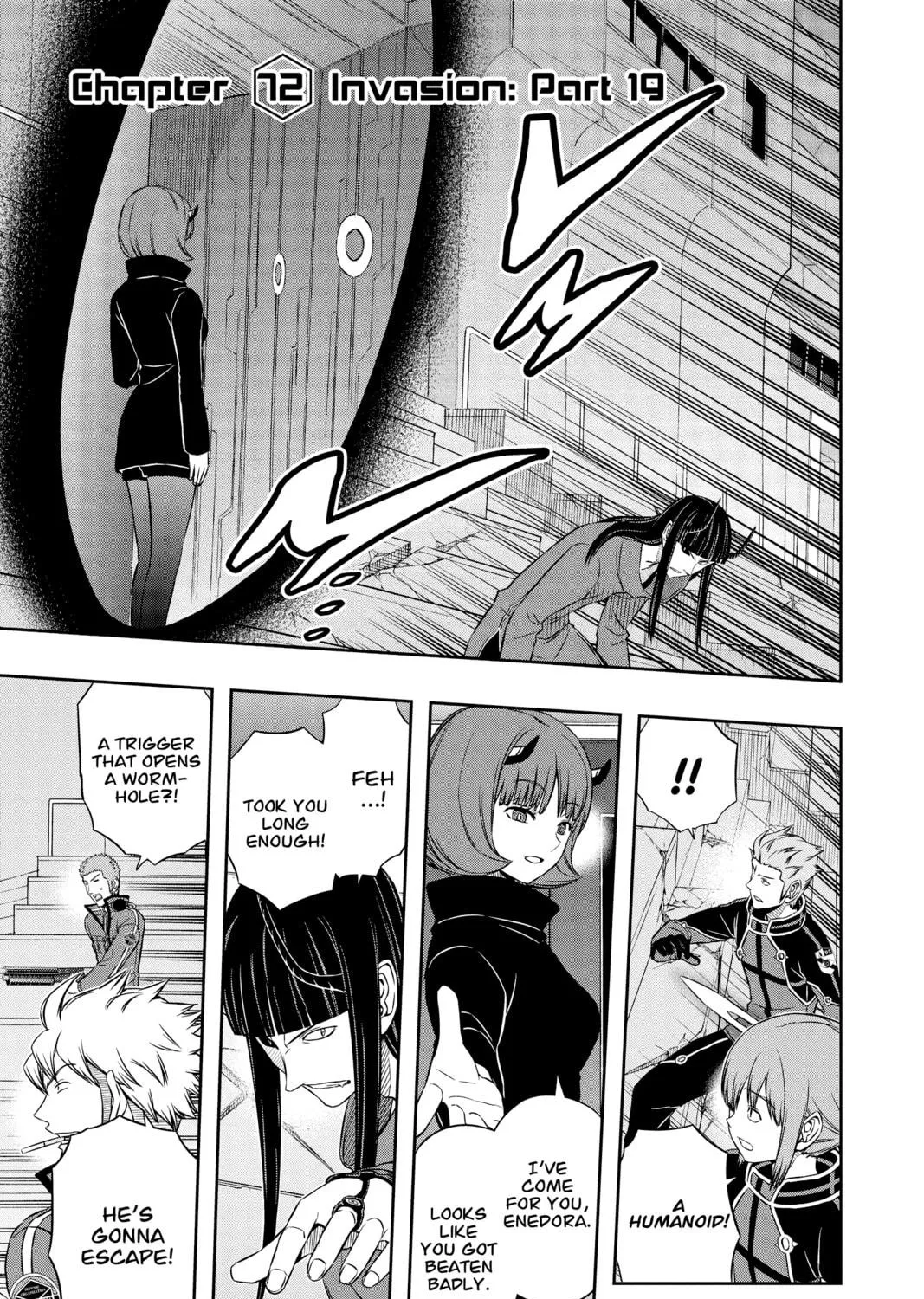 Read World Trigger chapter 72 image 4 on Lezhin