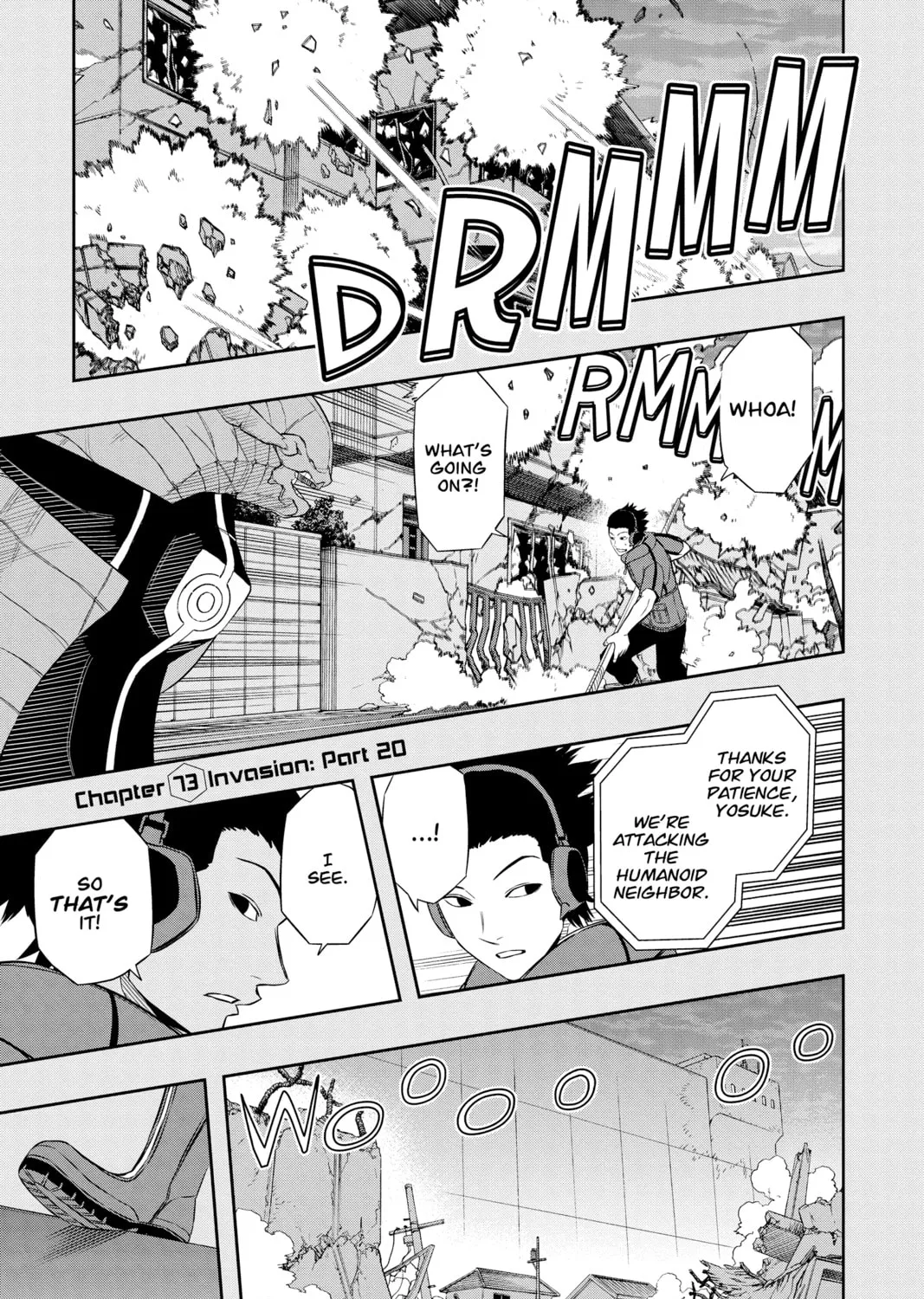 Read World Trigger chapter 73 image 0 on Lezhin