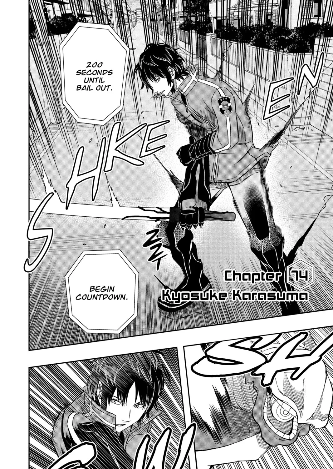 Read World Trigger chapter 74 image 2 on Lezhin