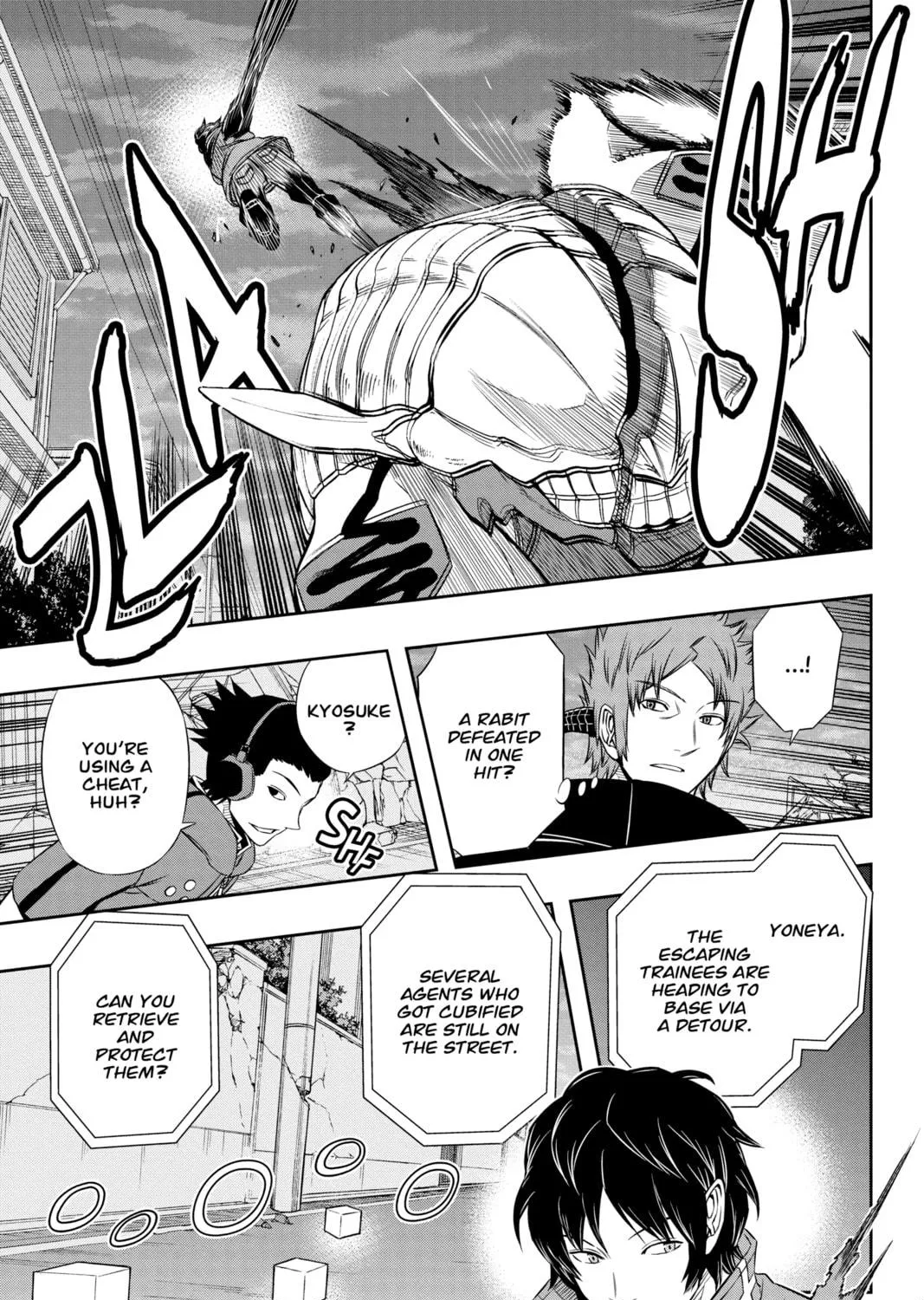 Read World Trigger chapter 74 image 4 on Lezhin