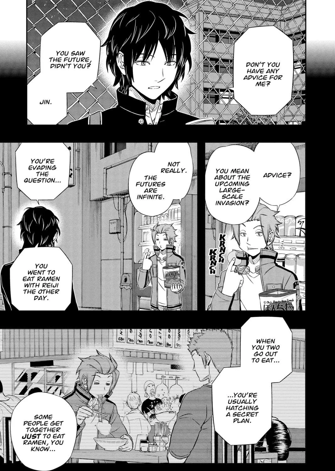 Read World Trigger chapter 74 image 8 on Lezhin