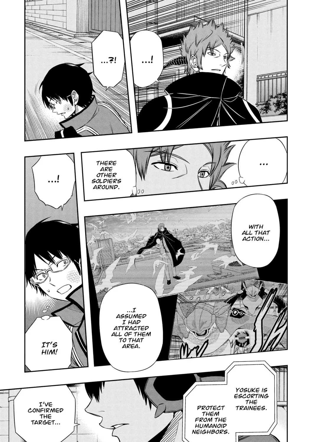 Read World Trigger chapter 75 image 24 on Lezhin