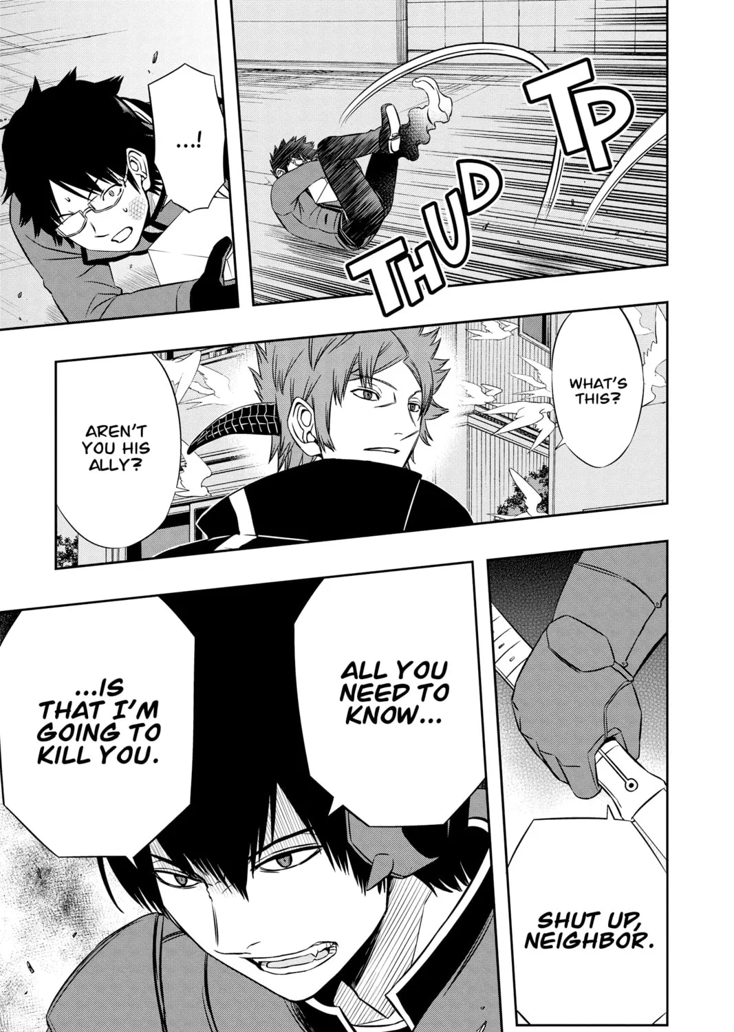 Read World Trigger chapter 75 image 36 on Lezhin