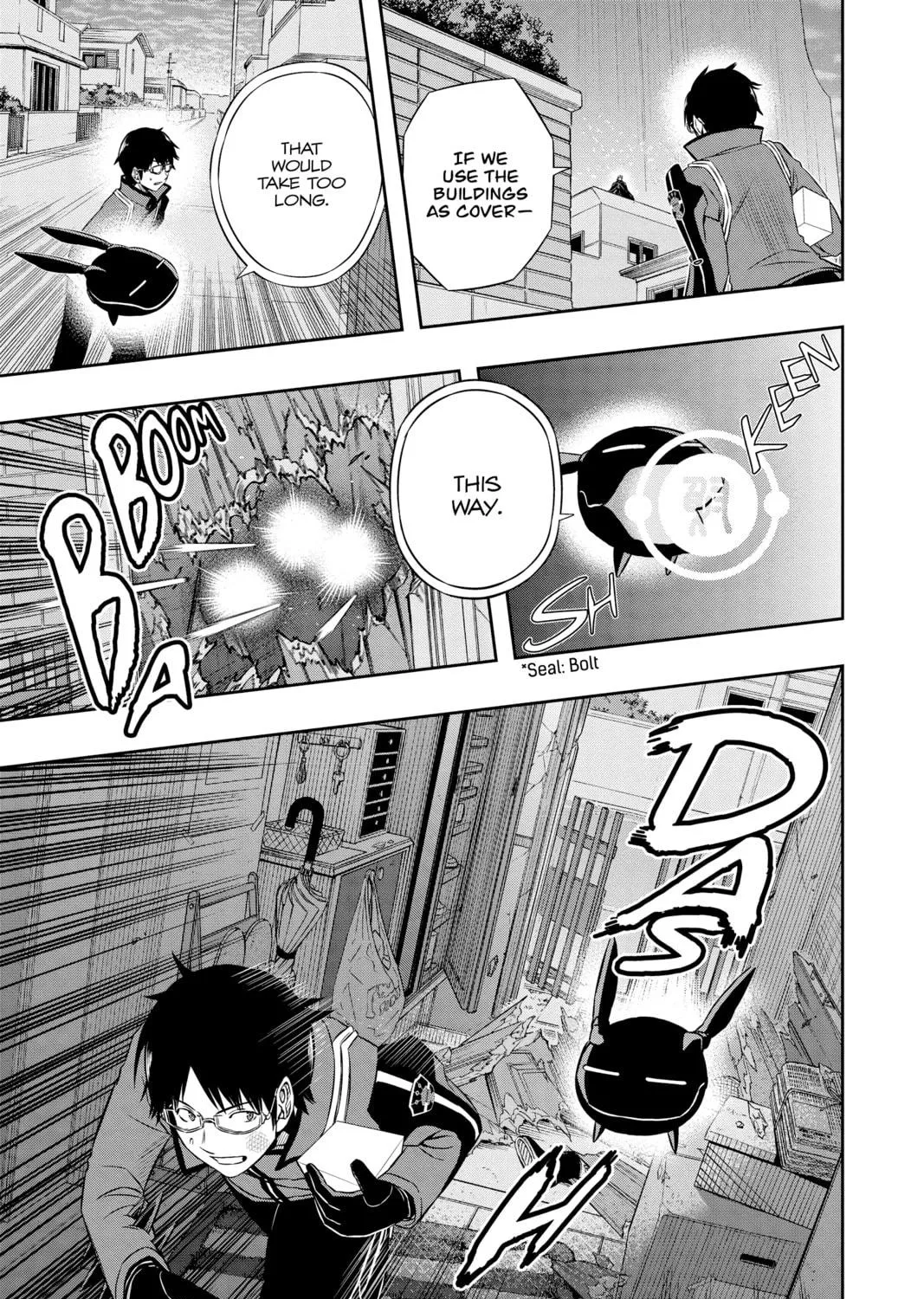Read World Trigger chapter 75 image 4 on Lezhin