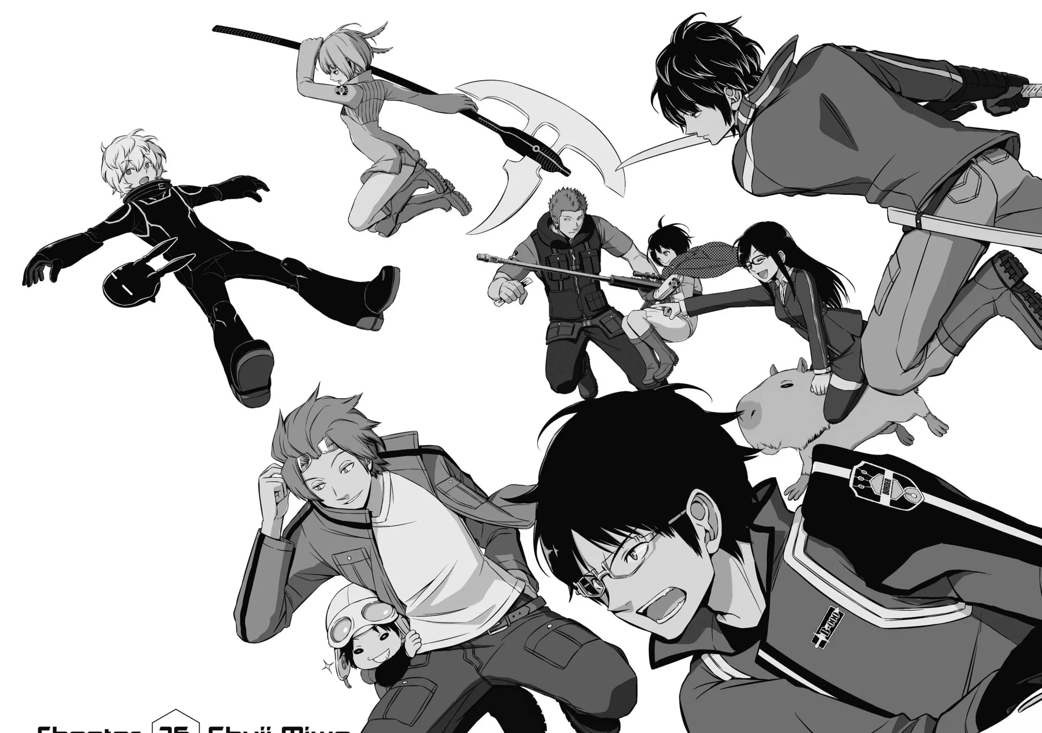Read World Trigger chapter 76 image 0 on Lezhin