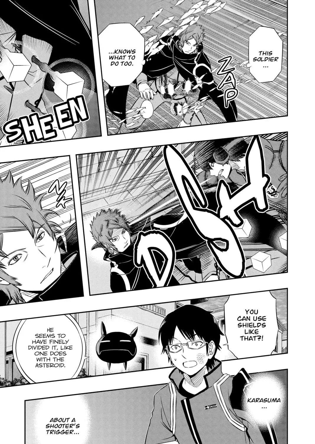 Read World Trigger chapter 76 image 12 on Lezhin