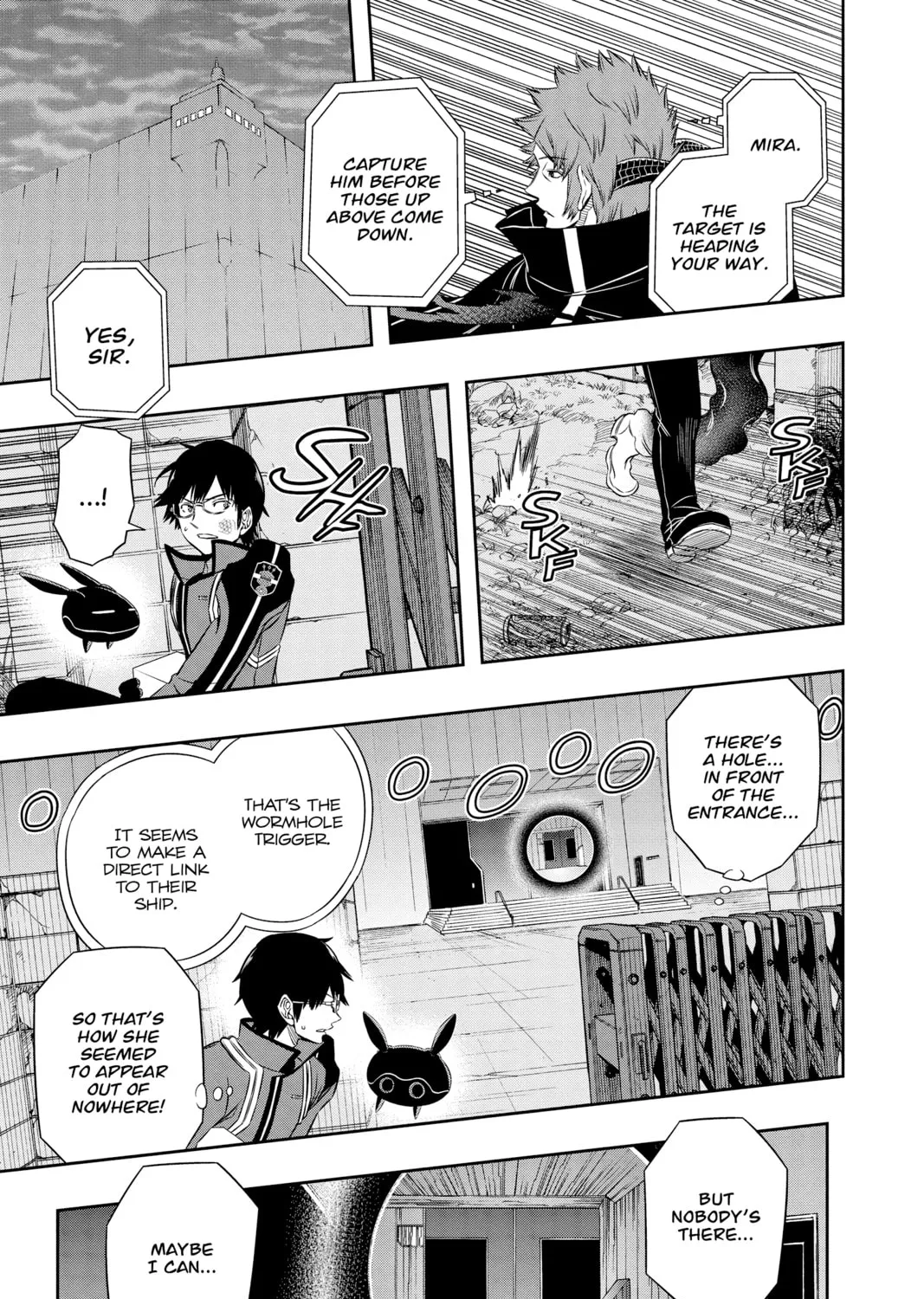 Read World Trigger chapter 76 image 24 on Lezhin