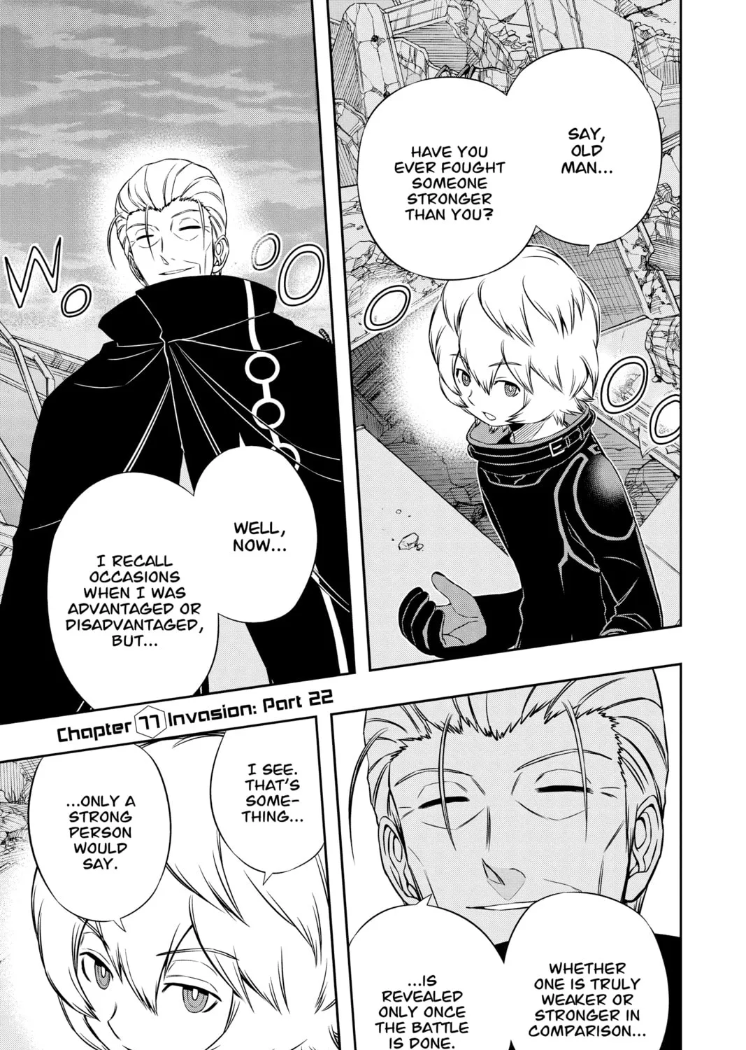 Read World Trigger chapter 77 image 0 on Lezhin