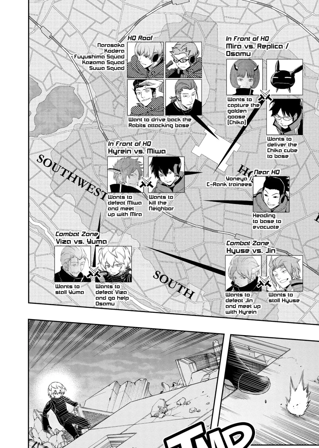 Read World Trigger chapter 77 image 2 on Lezhin