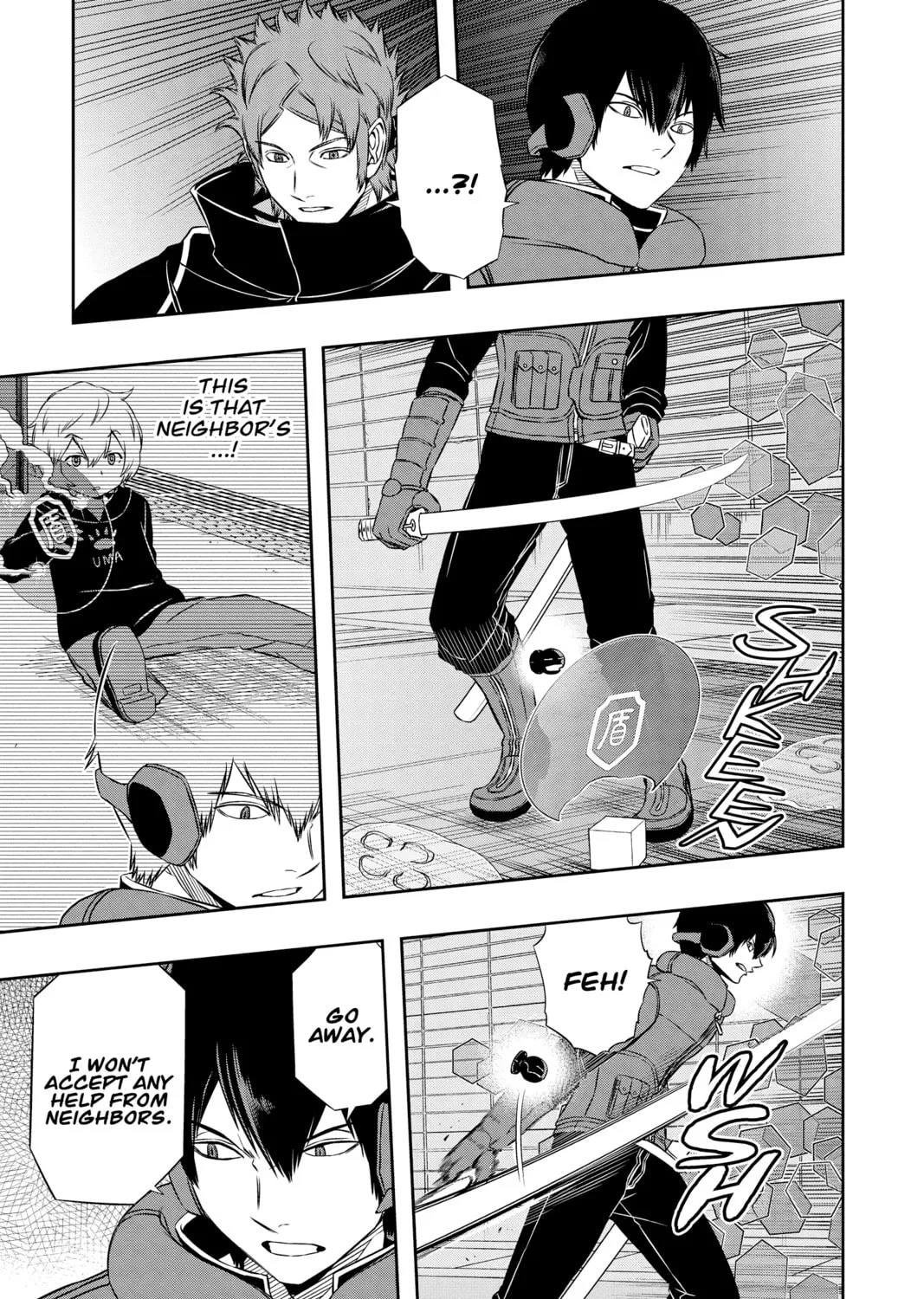 Read World Trigger chapter 77 image 20 on Lezhin