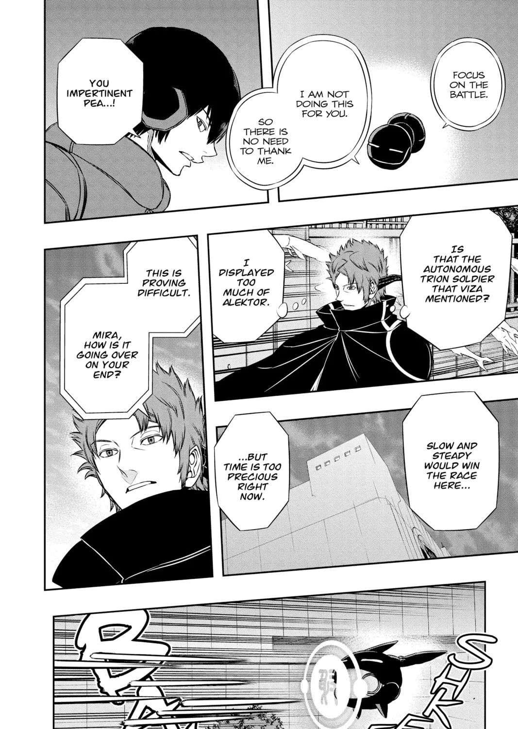 Read World Trigger chapter 77 image 22 on Lezhin
