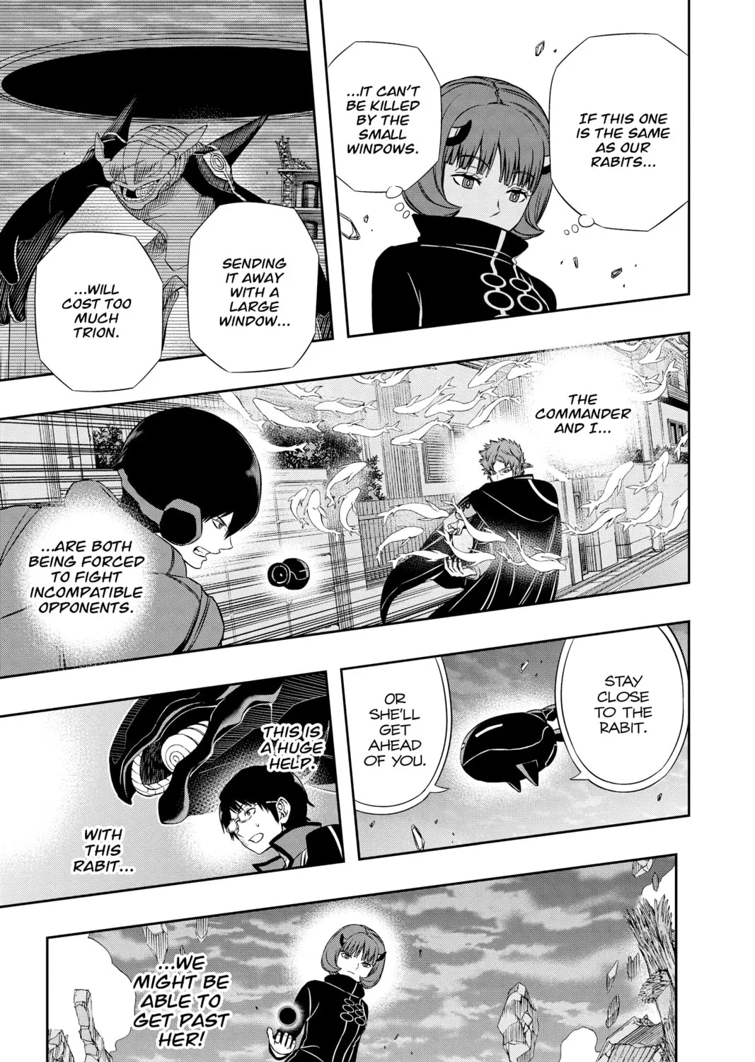 Read World Trigger chapter 77 image 32 on Lezhin