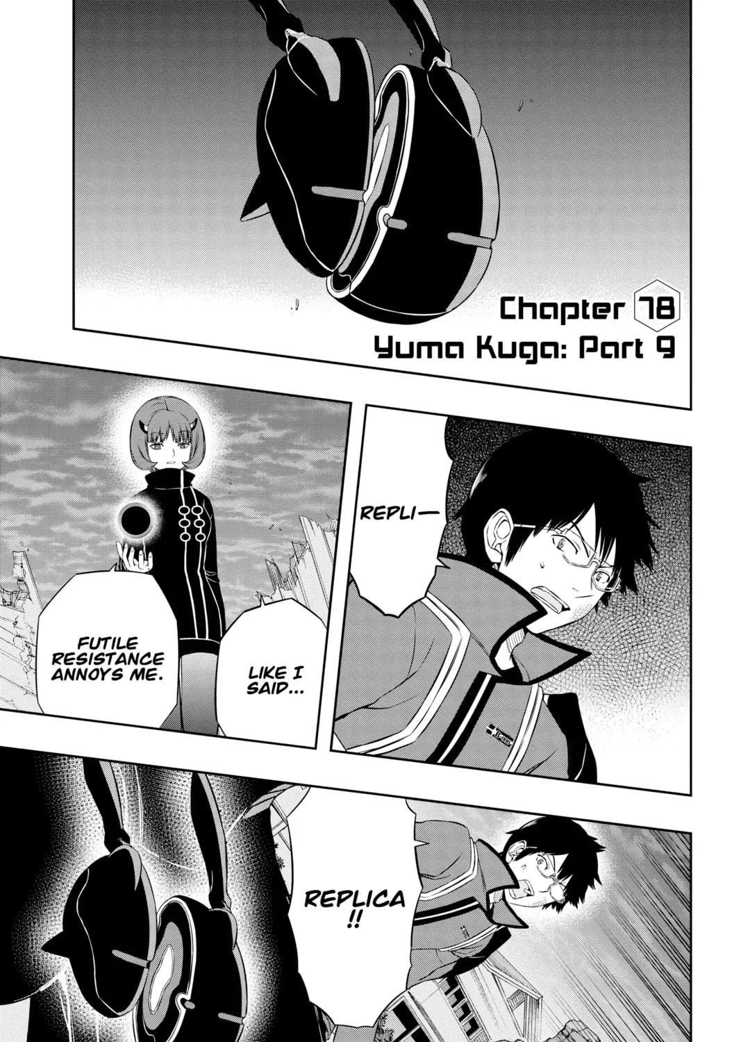 Read World Trigger chapter 78 image 0 on Lezhin