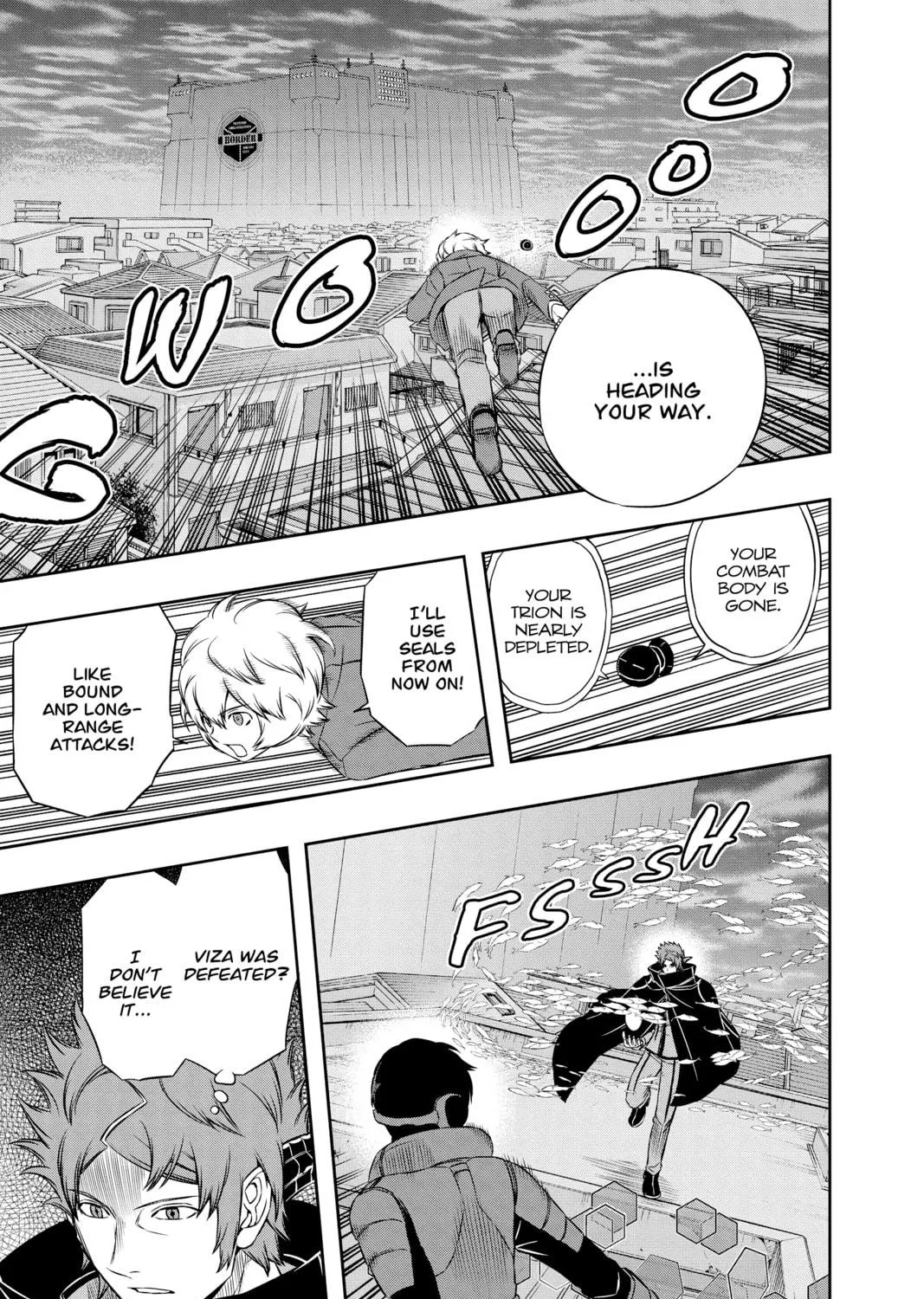 Read World Trigger chapter 79 image 4 on Lezhin
