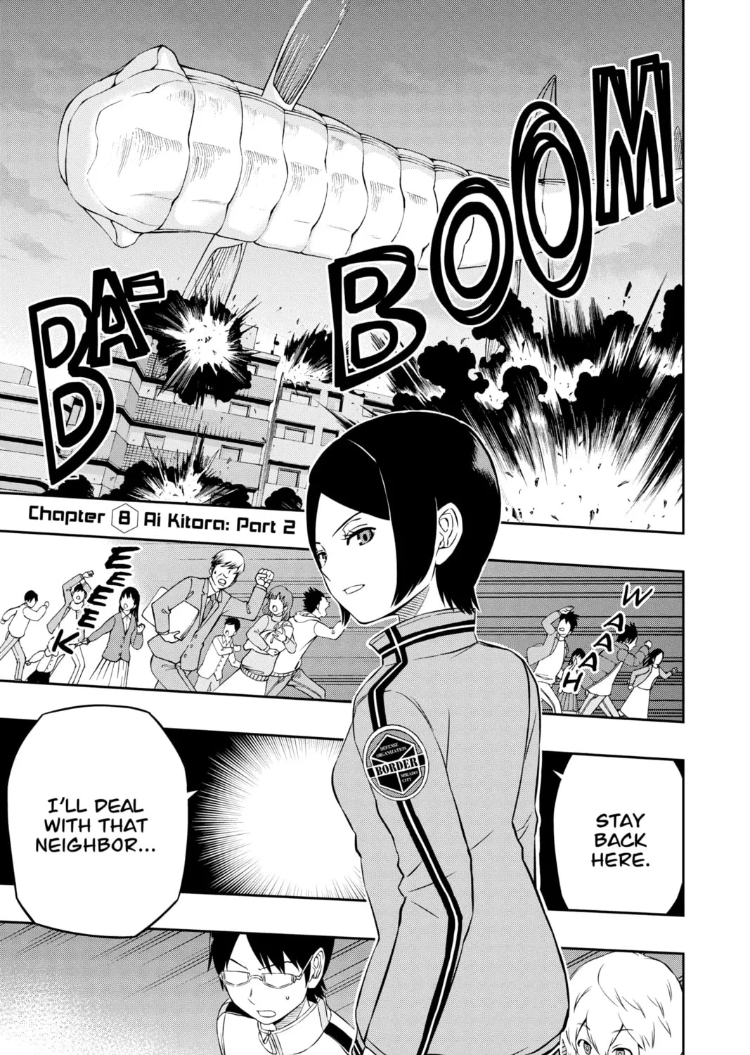 Read World Trigger chapter 8 image 0 on Lezhin