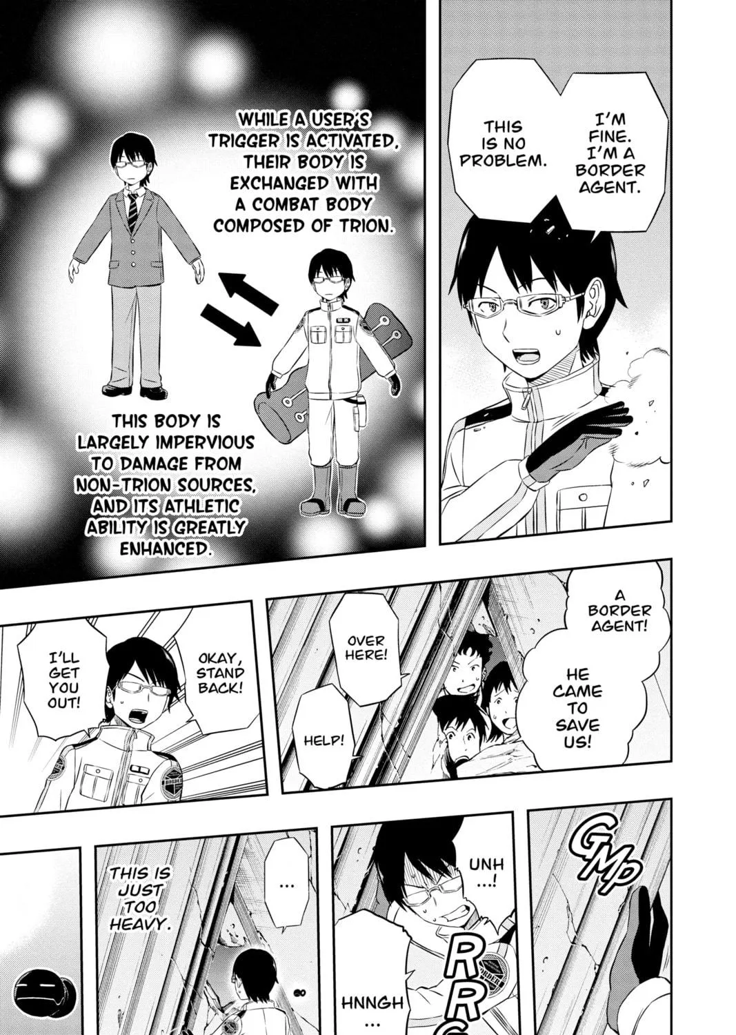 Read World Trigger chapter 8 image 16 on Lezhin