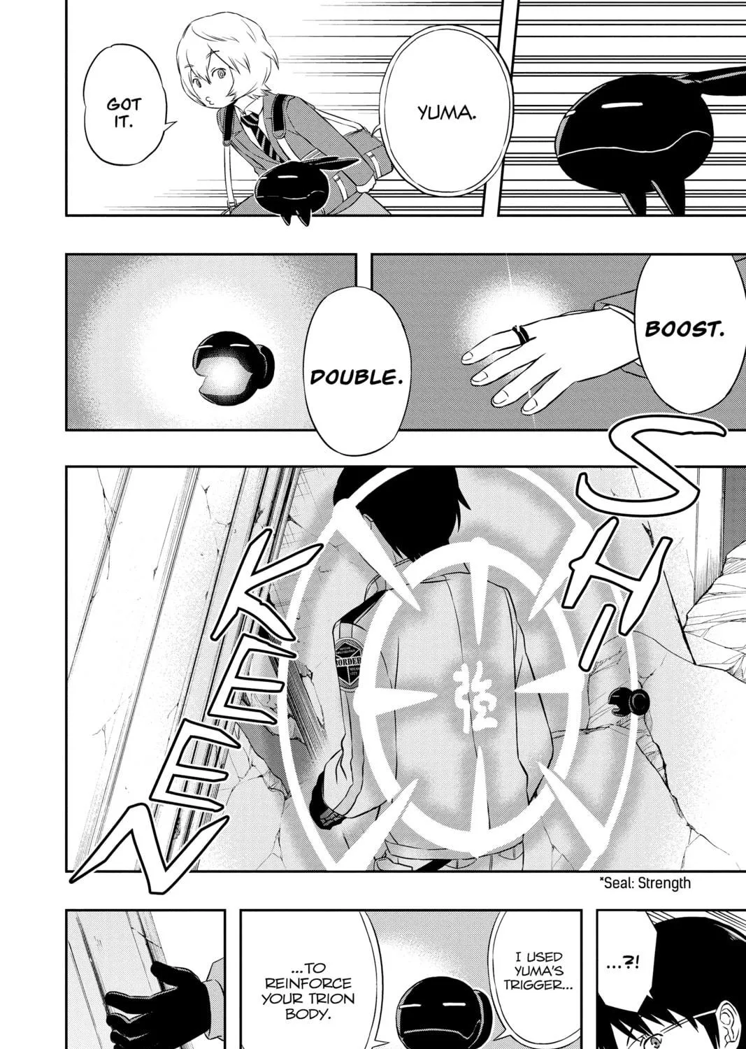 Read World Trigger chapter 8 image 18 on Lezhin