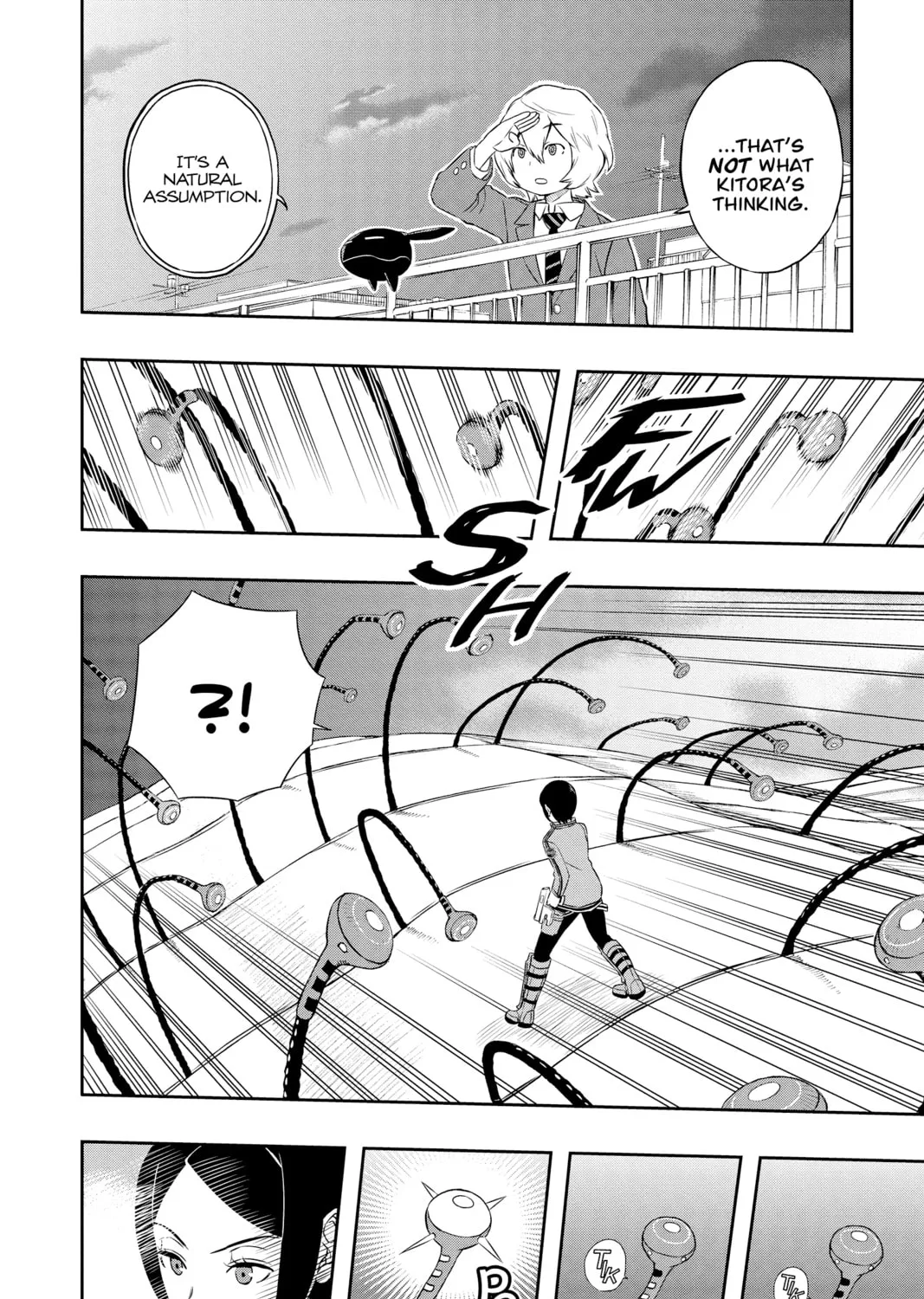Read World Trigger chapter 8 image 26 on Lezhin
