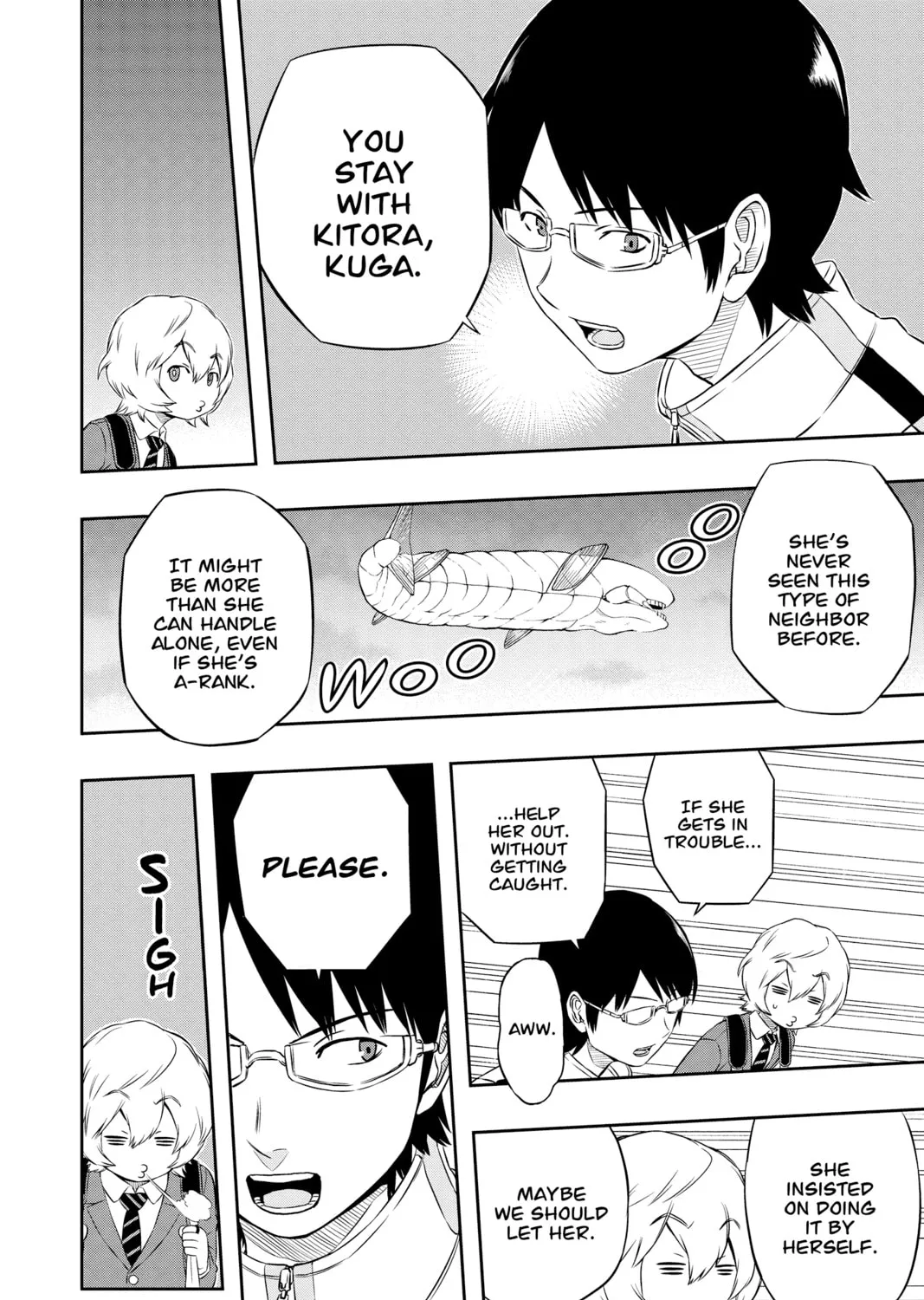 Read World Trigger chapter 8 image 6 on Lezhin