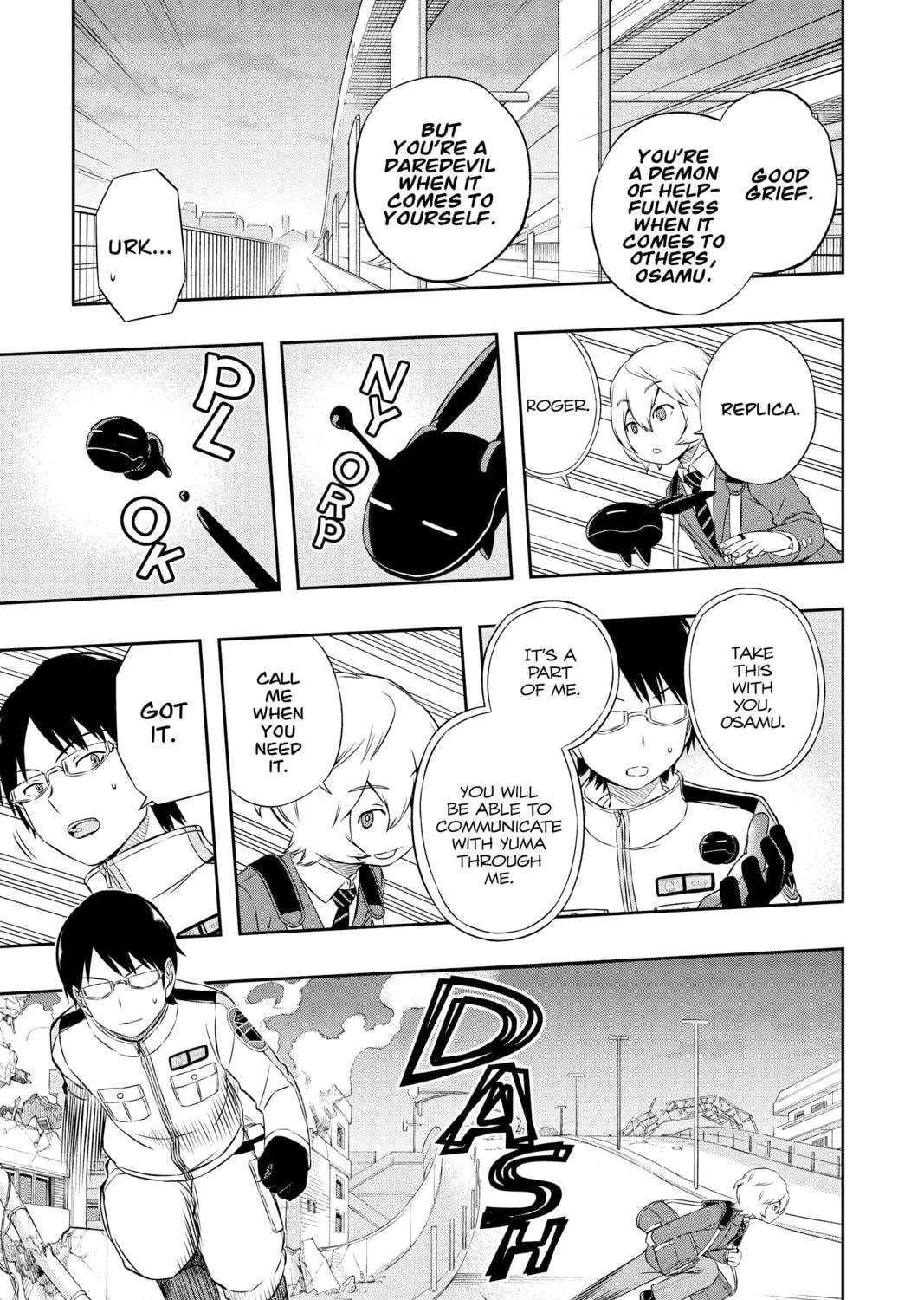 Read World Trigger chapter 8 image 8 on Lezhin