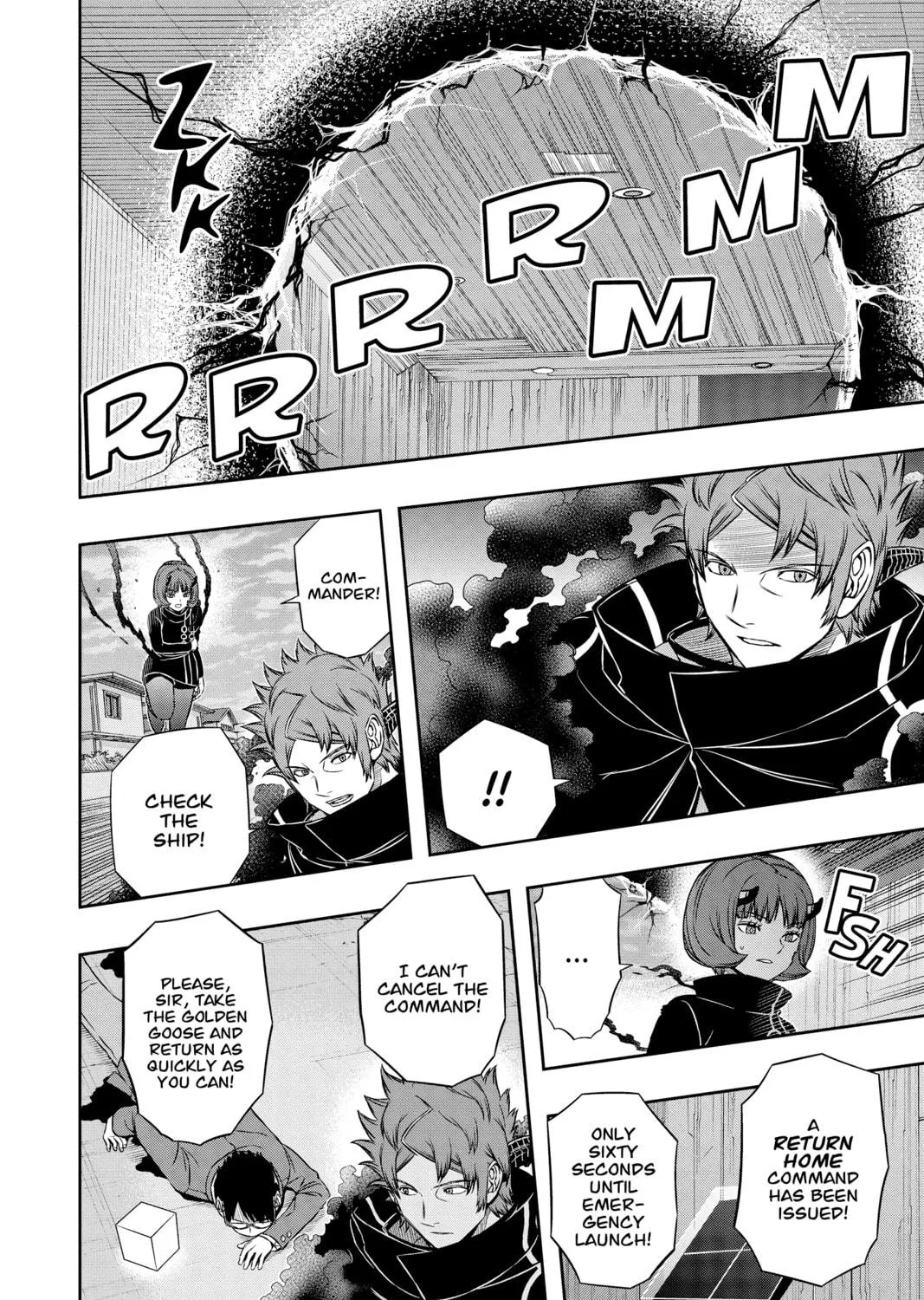 Read World Trigger chapter 80 image 18 on Lezhin