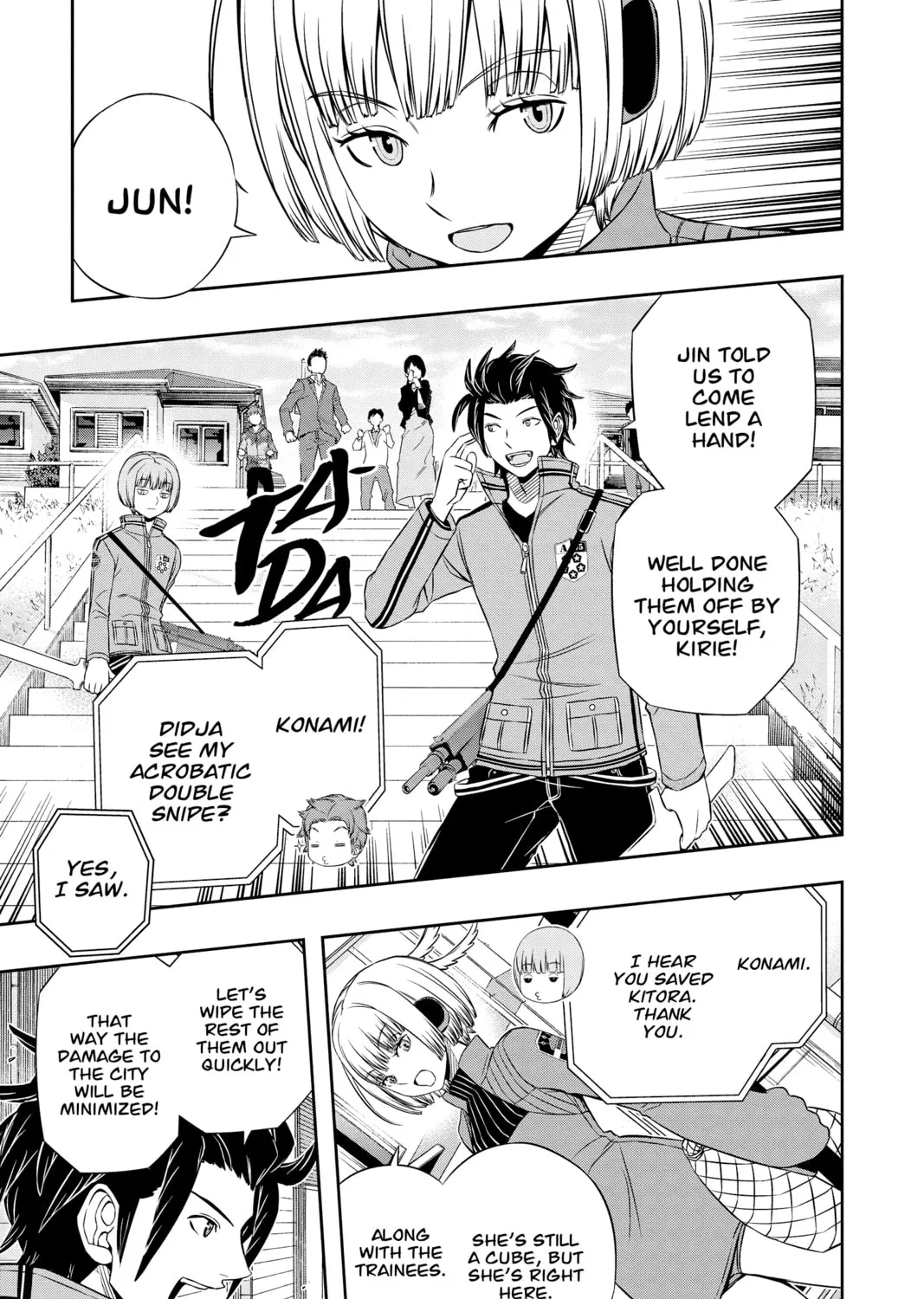 Read World Trigger chapter 81 image 12 on Lezhin