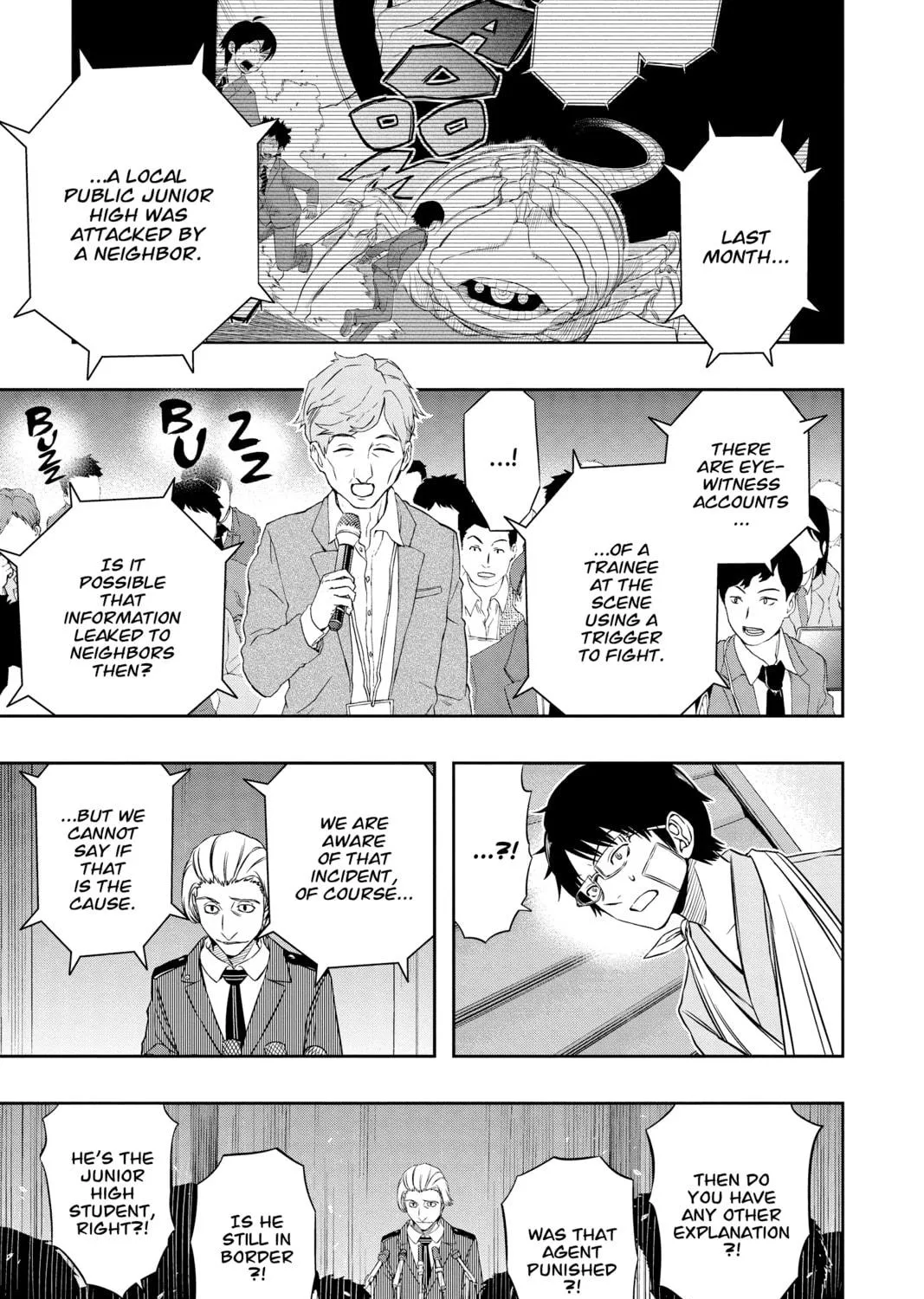 Read World Trigger chapter 84 image 18 on Lezhin