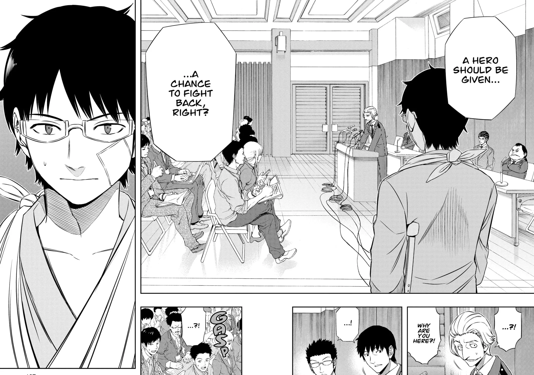 Read World Trigger chapter 84 image 32 on Lezhin