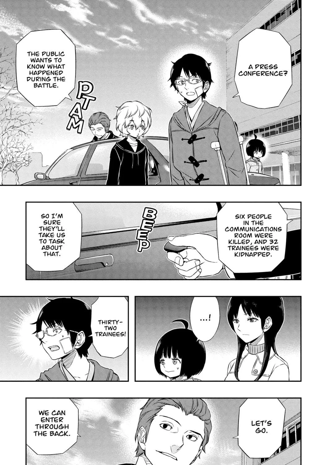 Read World Trigger chapter 84 image 4 on Lezhin