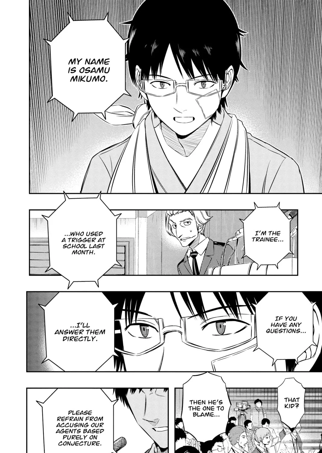 Read World Trigger chapter 85 image 2 on Lezhin