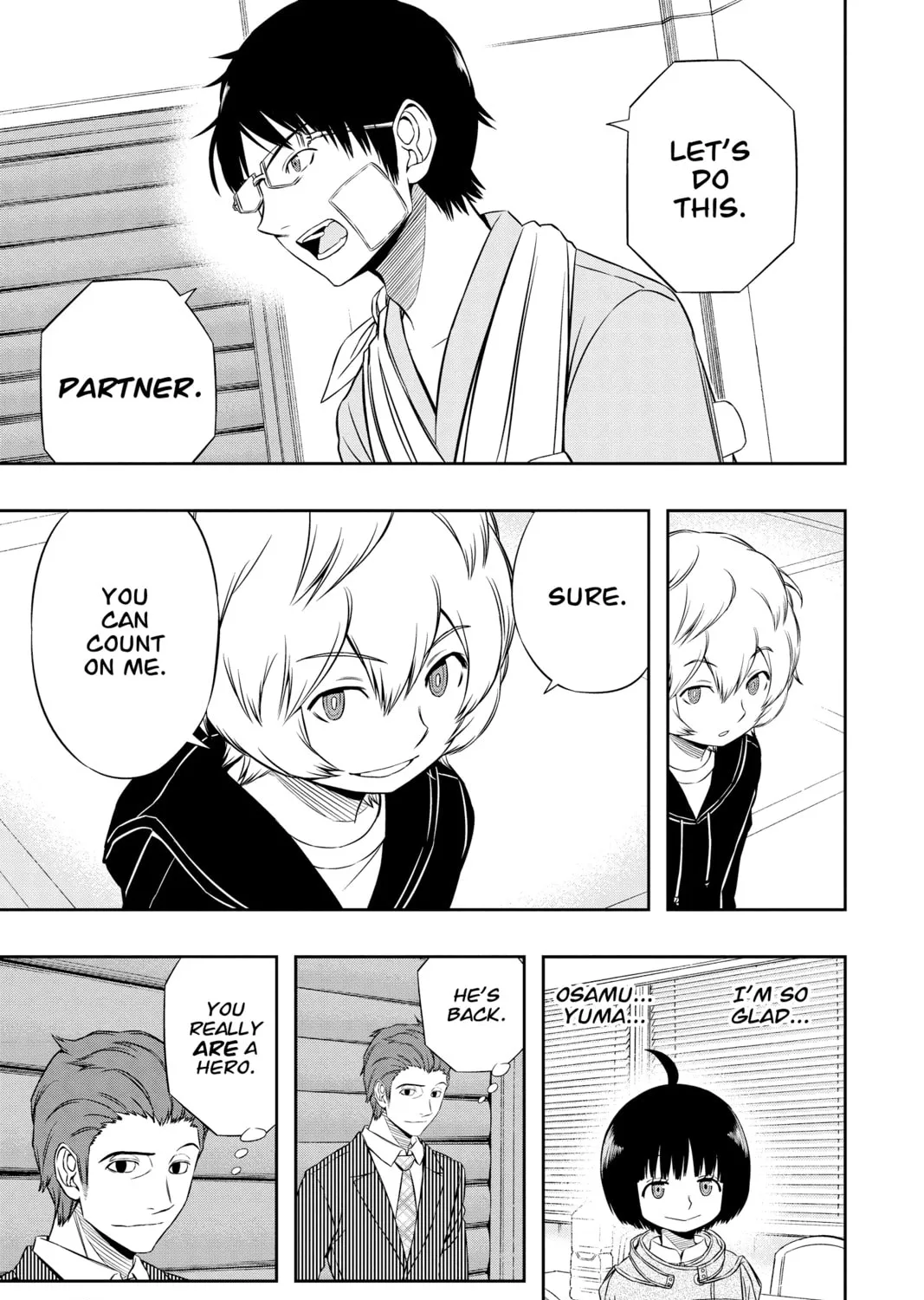 Read World Trigger chapter 85 image 32 on Lezhin