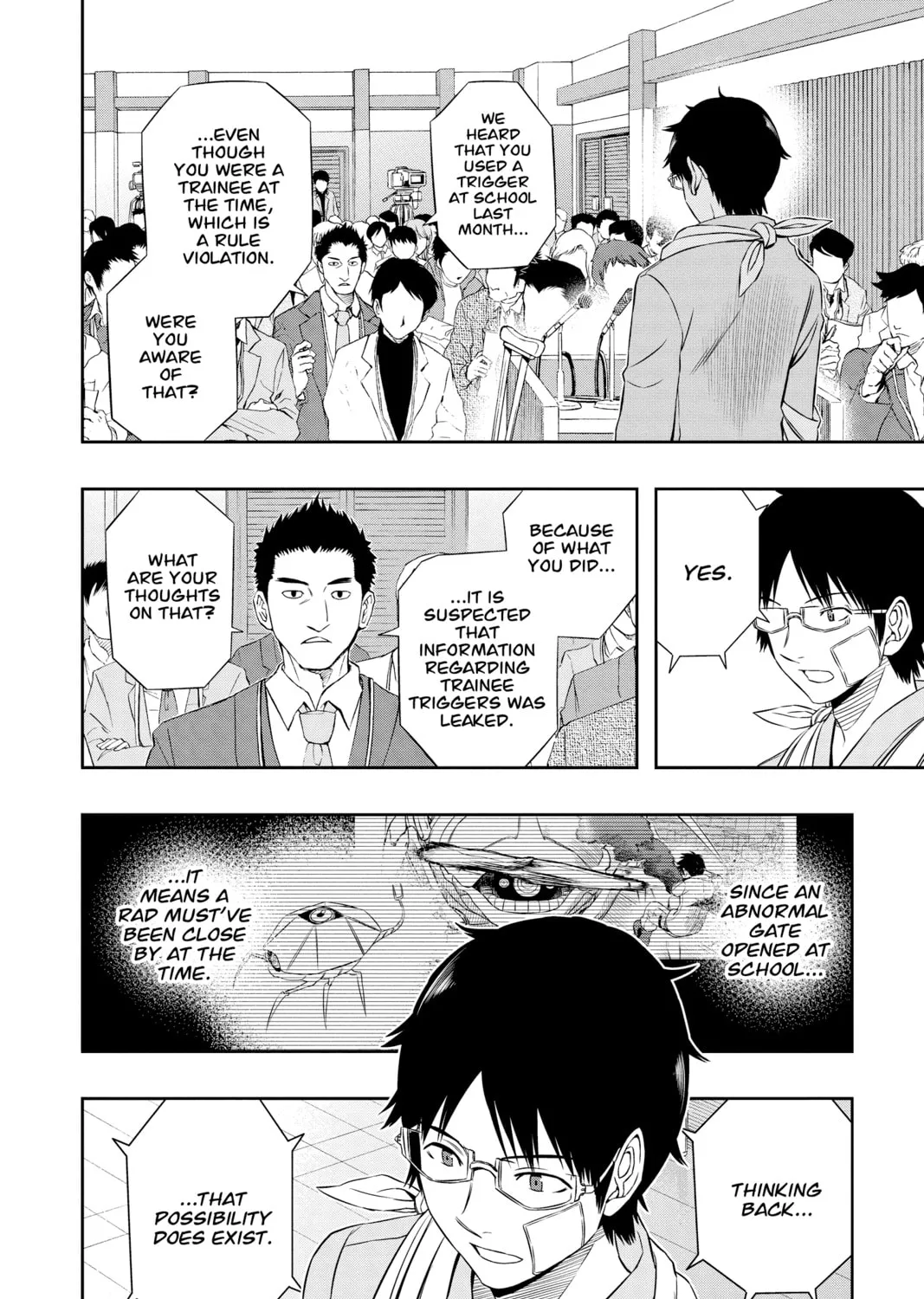 Read World Trigger chapter 85 image 6 on Lezhin