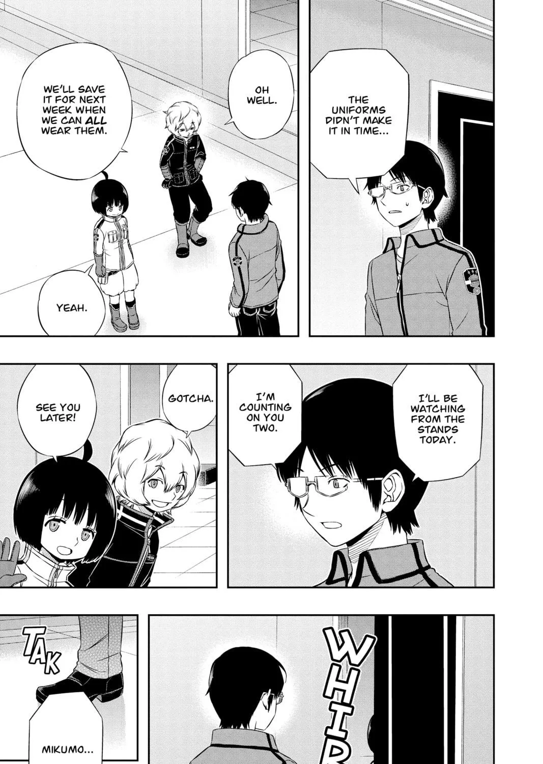 Read World Trigger chapter 86 image 4 on Lezhin