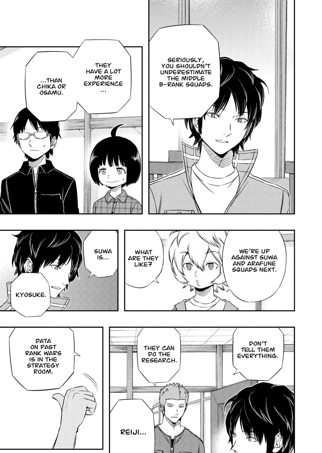 Read World Trigger chapter 87 image 12 on Lezhin