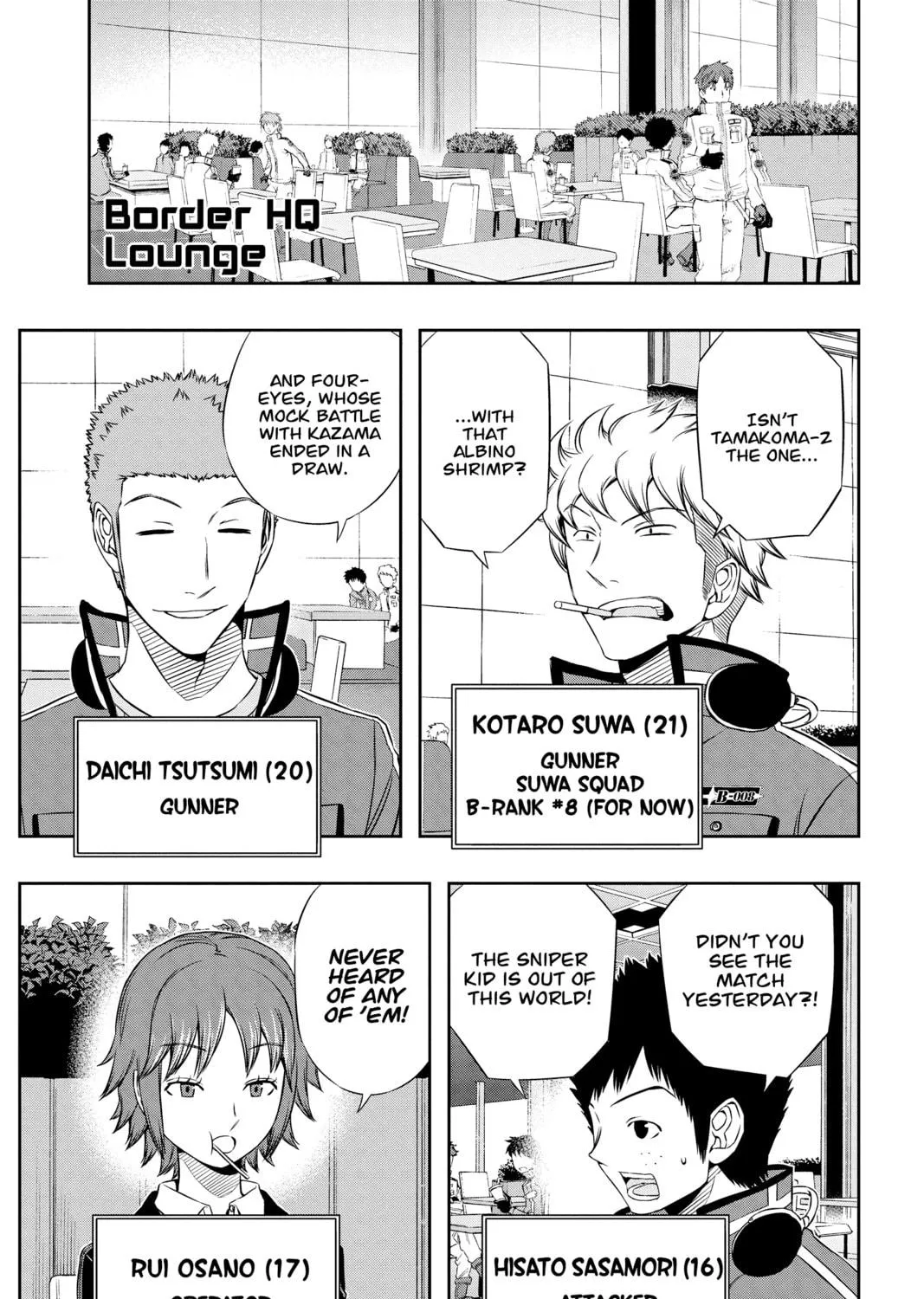 Read World Trigger chapter 87 image 16 on Lezhin