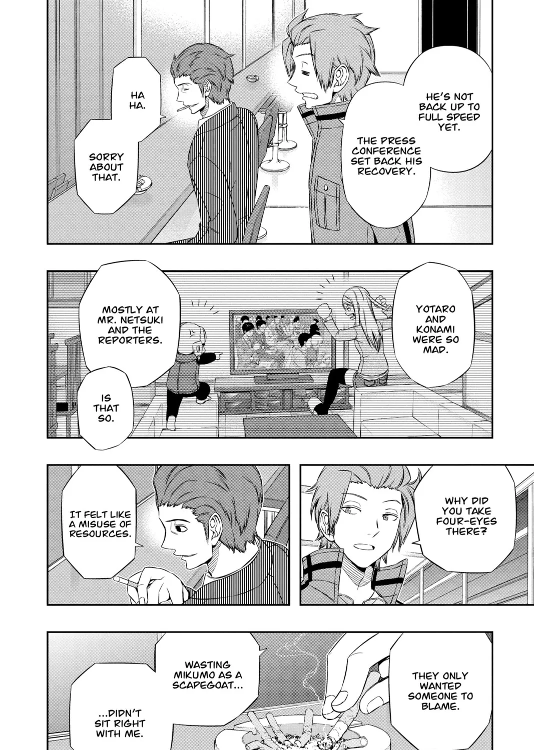 Read World Trigger chapter 87 image 2 on Lezhin
