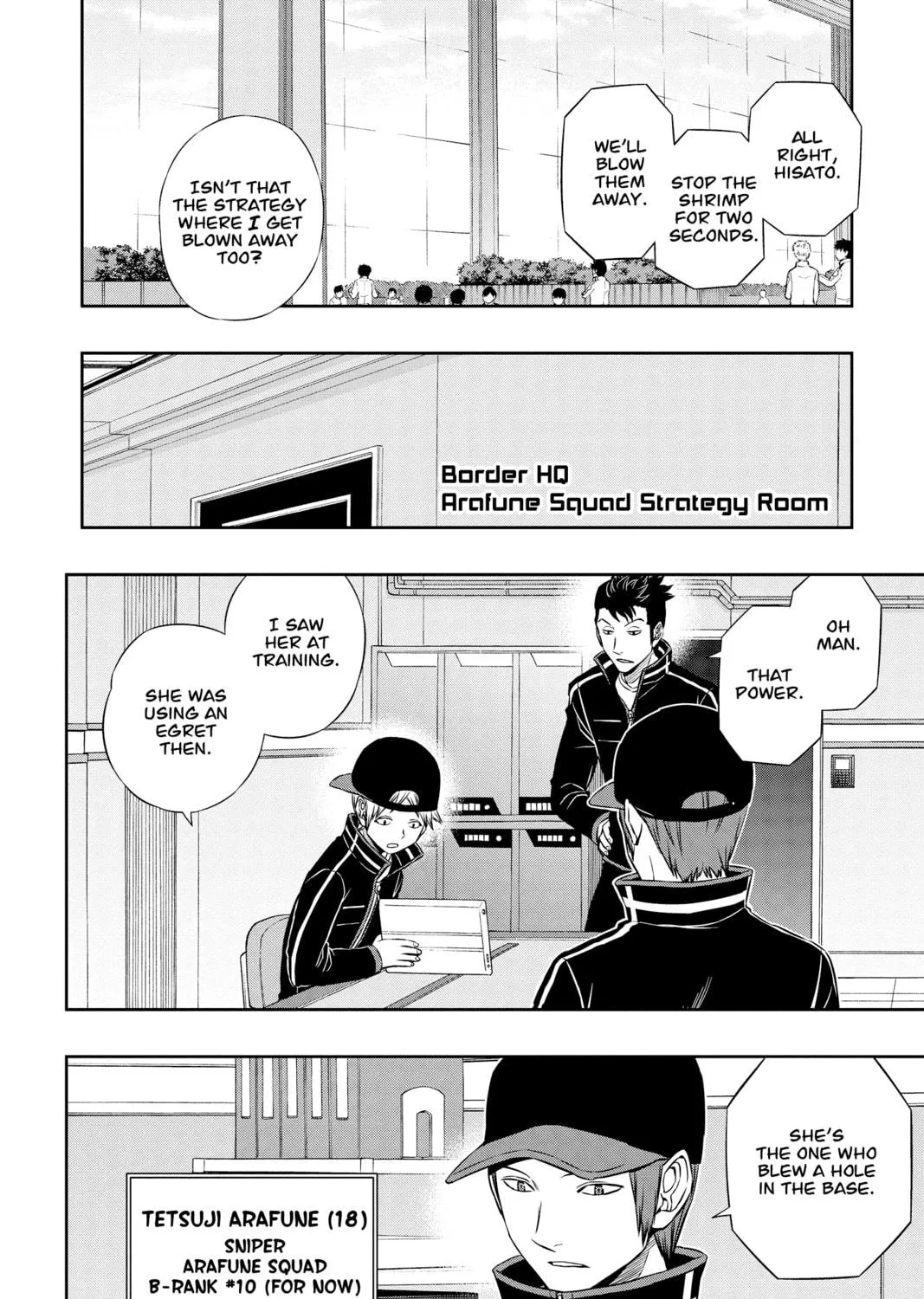 Read World Trigger chapter 87 image 22 on Lezhin