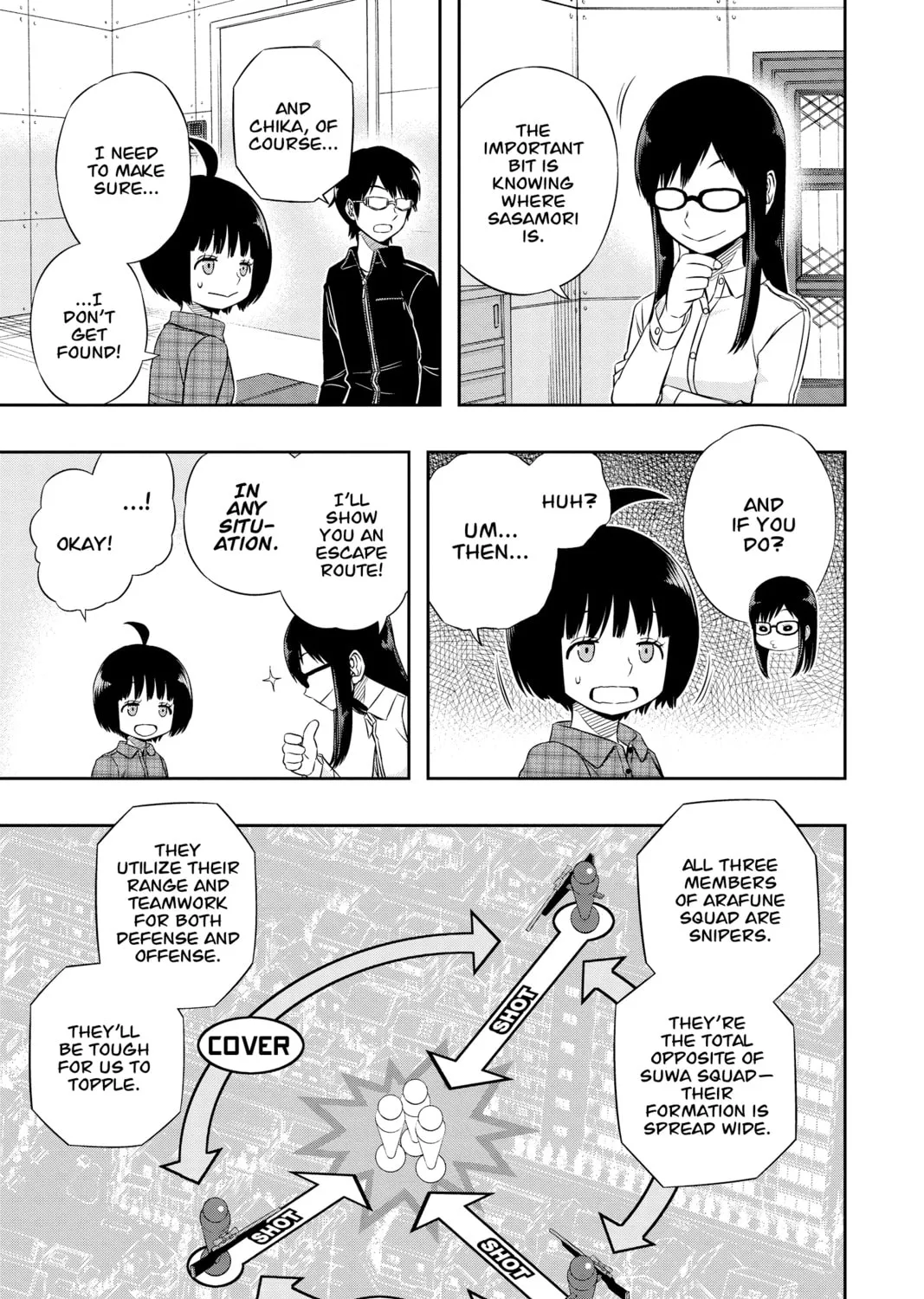 Read World Trigger chapter 87 image 32 on Lezhin