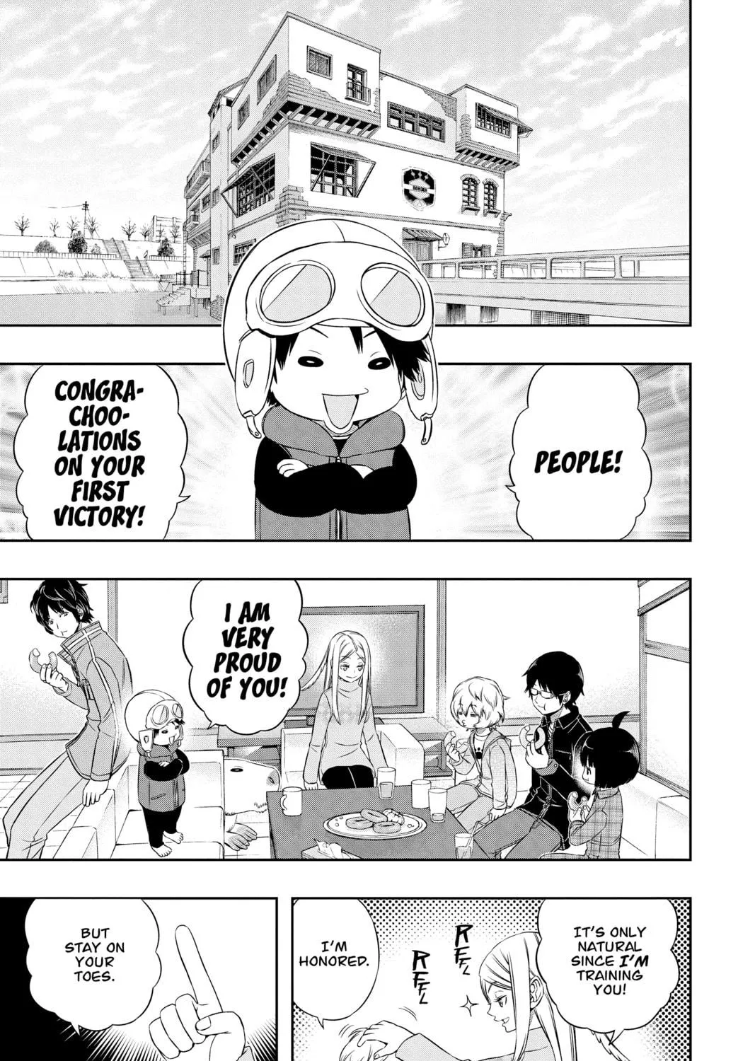 Read World Trigger chapter 87 image 8 on Lezhin