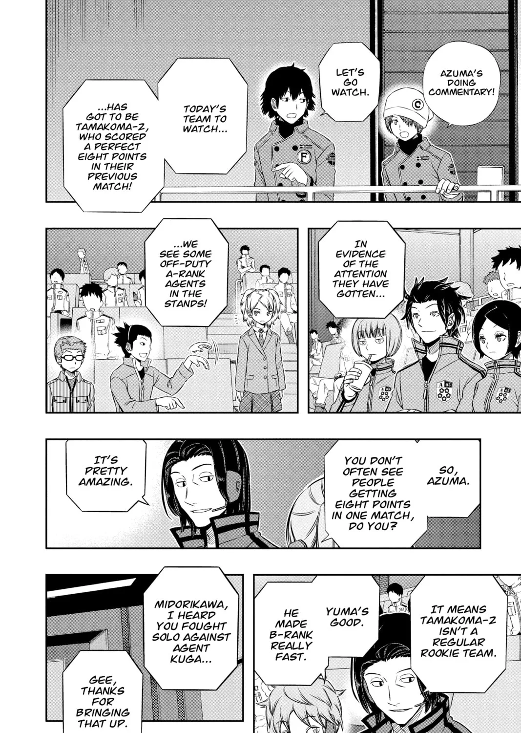 Read World Trigger chapter 88 image 2 on Lezhin